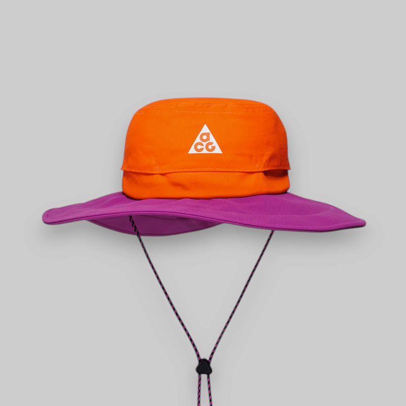 Nike ACG Apex Bucket Hat - Safety Orange/Vivid Purple