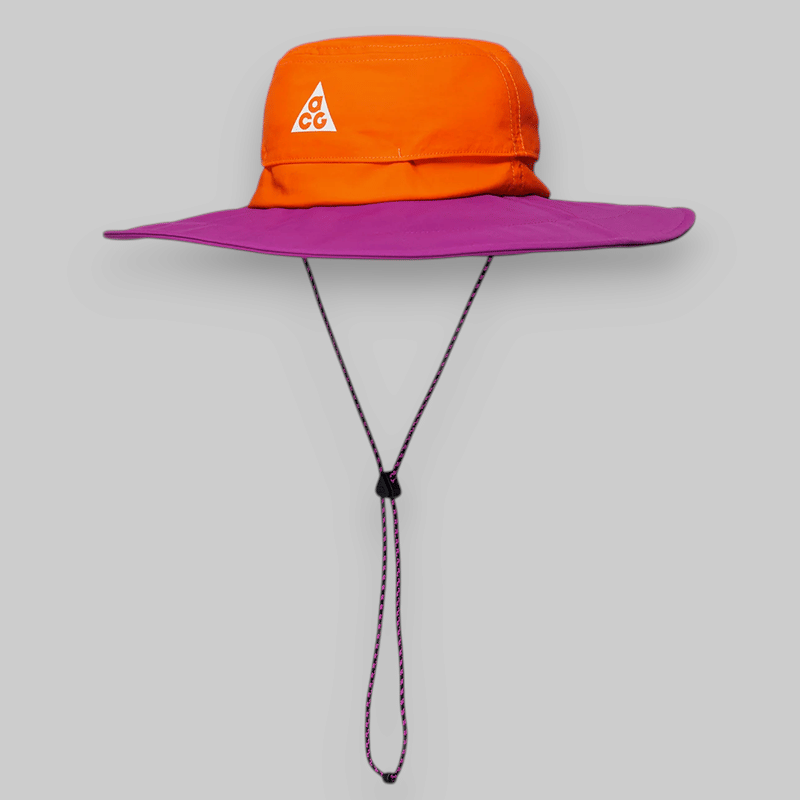 Nike ACG Apex Bucket Hat - Safety Orange/Vivid Purple