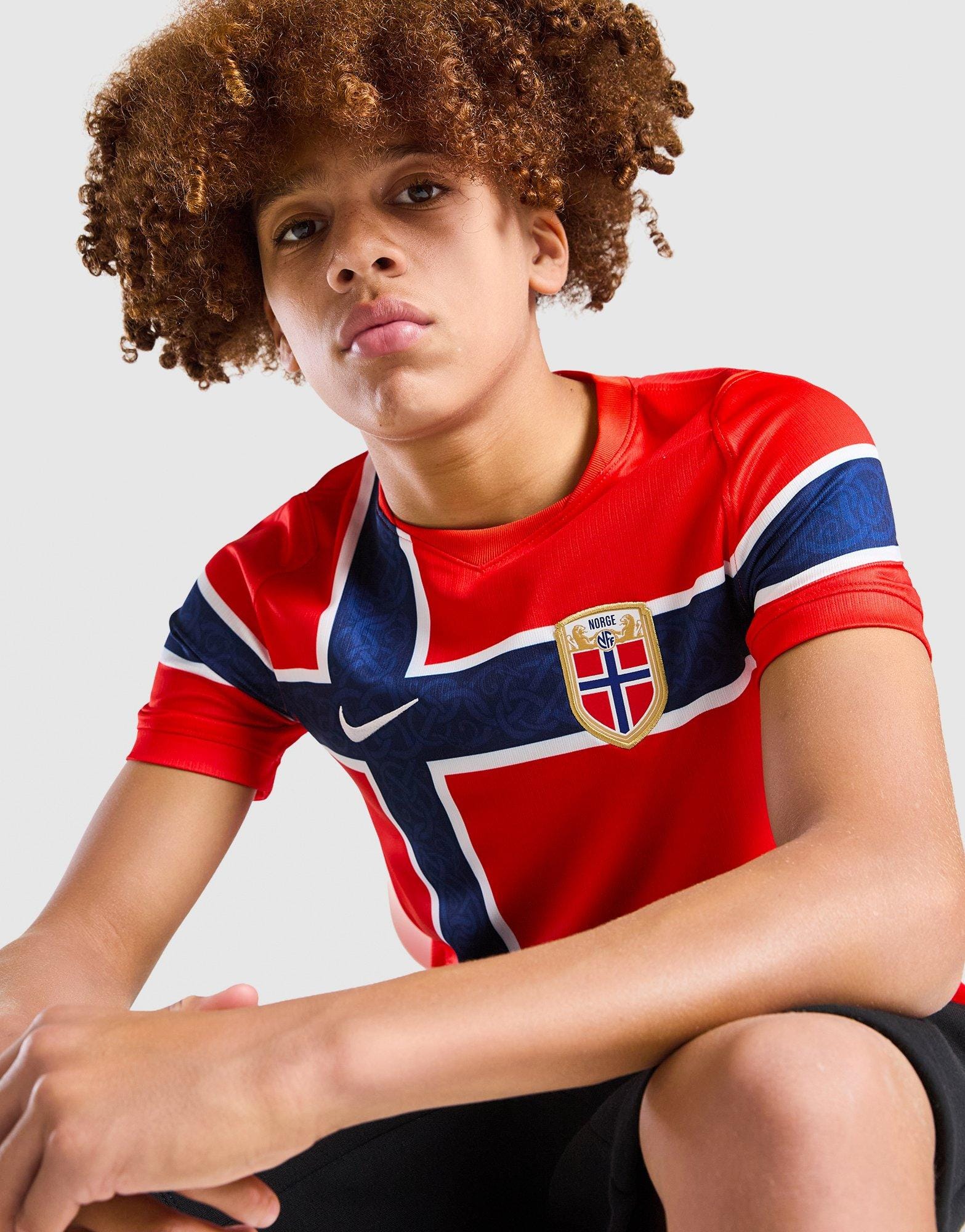 Nike Norway 2026 Home Shirt Junior's