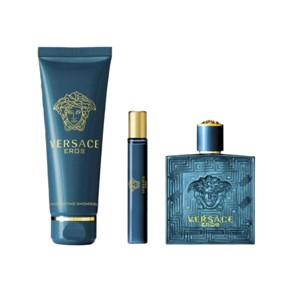 Versace Eros 3 Piece 100 ml Eau De Toilette