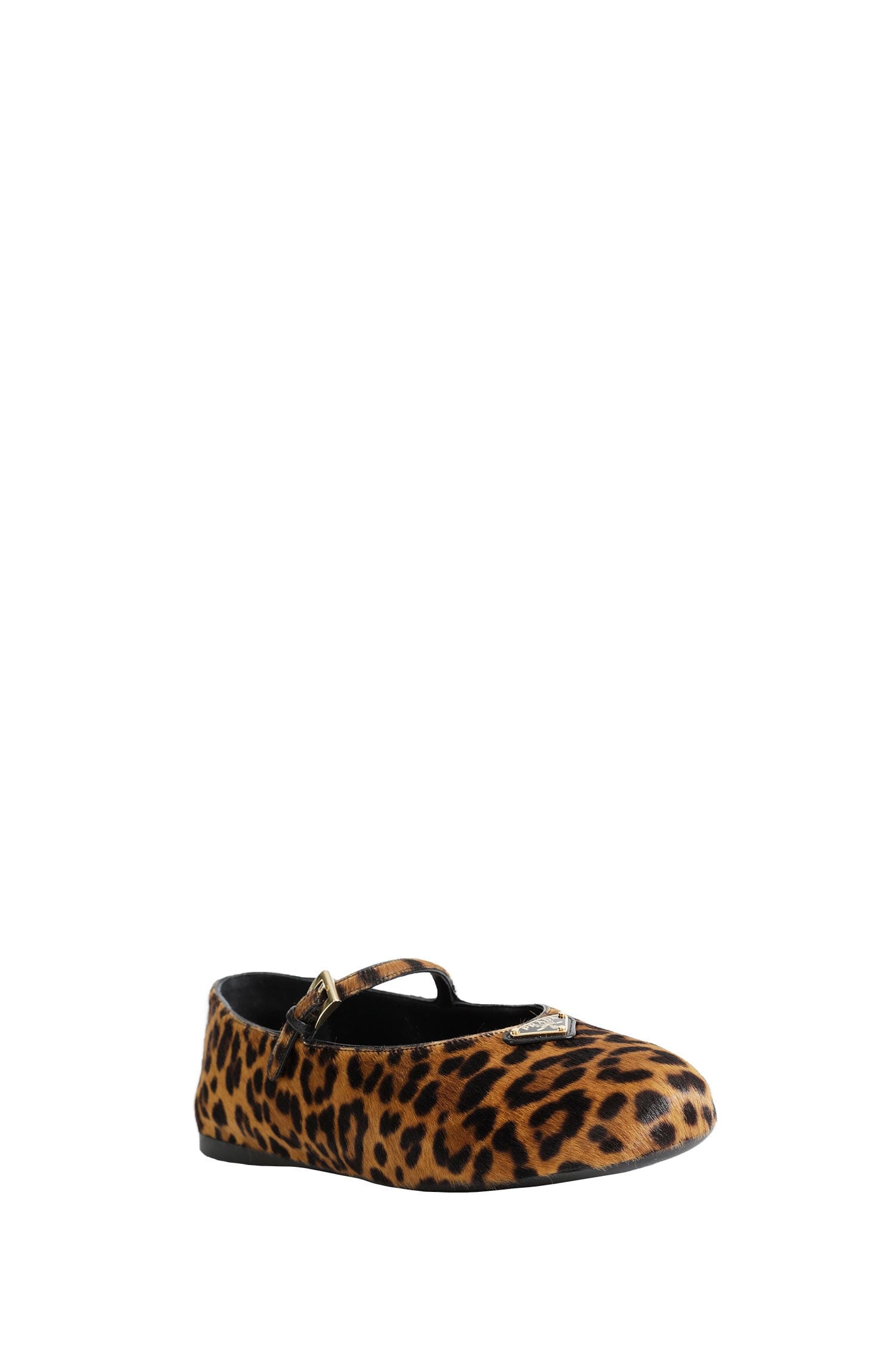 Prada Leopard Print Ballerinas