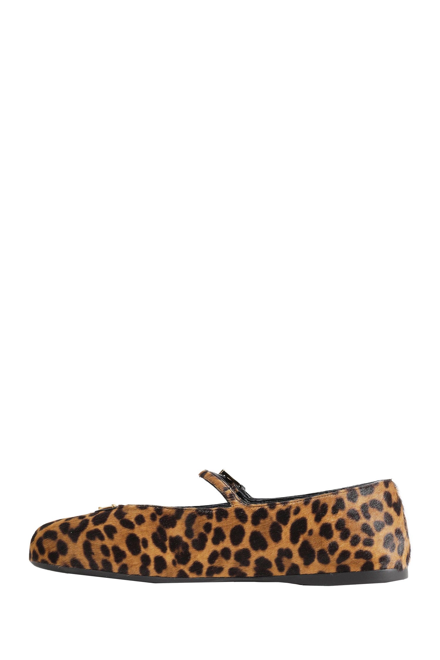 Prada Leopard Print Ballerinas