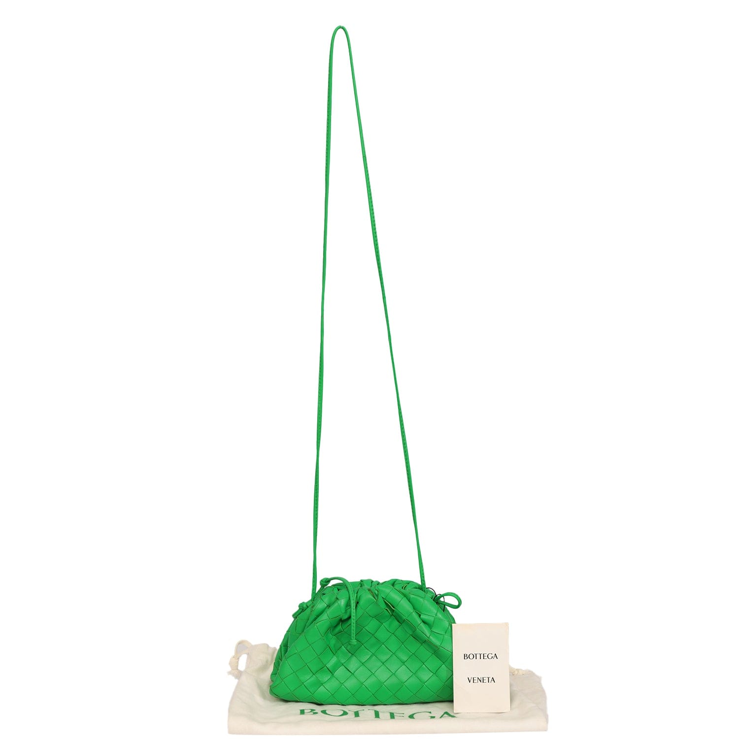 BOTTEGA VENETA INTRECCIATO POUCH CROSSBODY BAG
