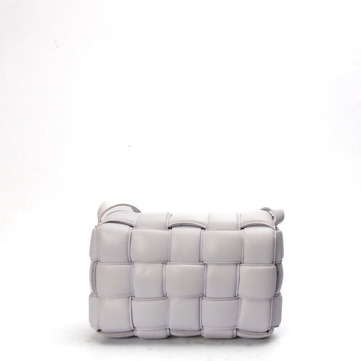 Bottega Veneta Bottega Venetta Lilac Padded Cassette Crossbody Bag