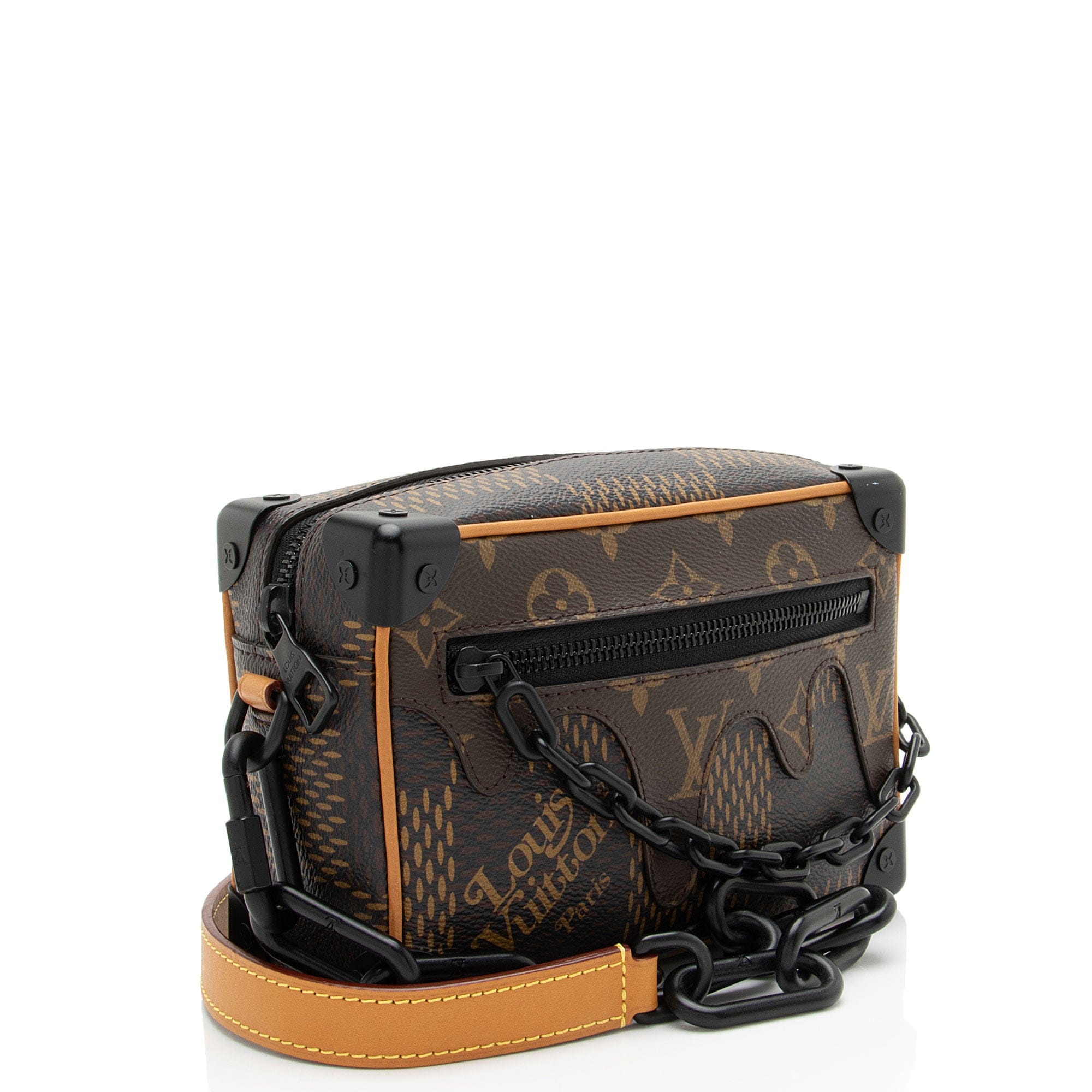 Louis Vuitton x NIGO Giant Damier Ebene Monogram Canvas Mini Soft Trunk