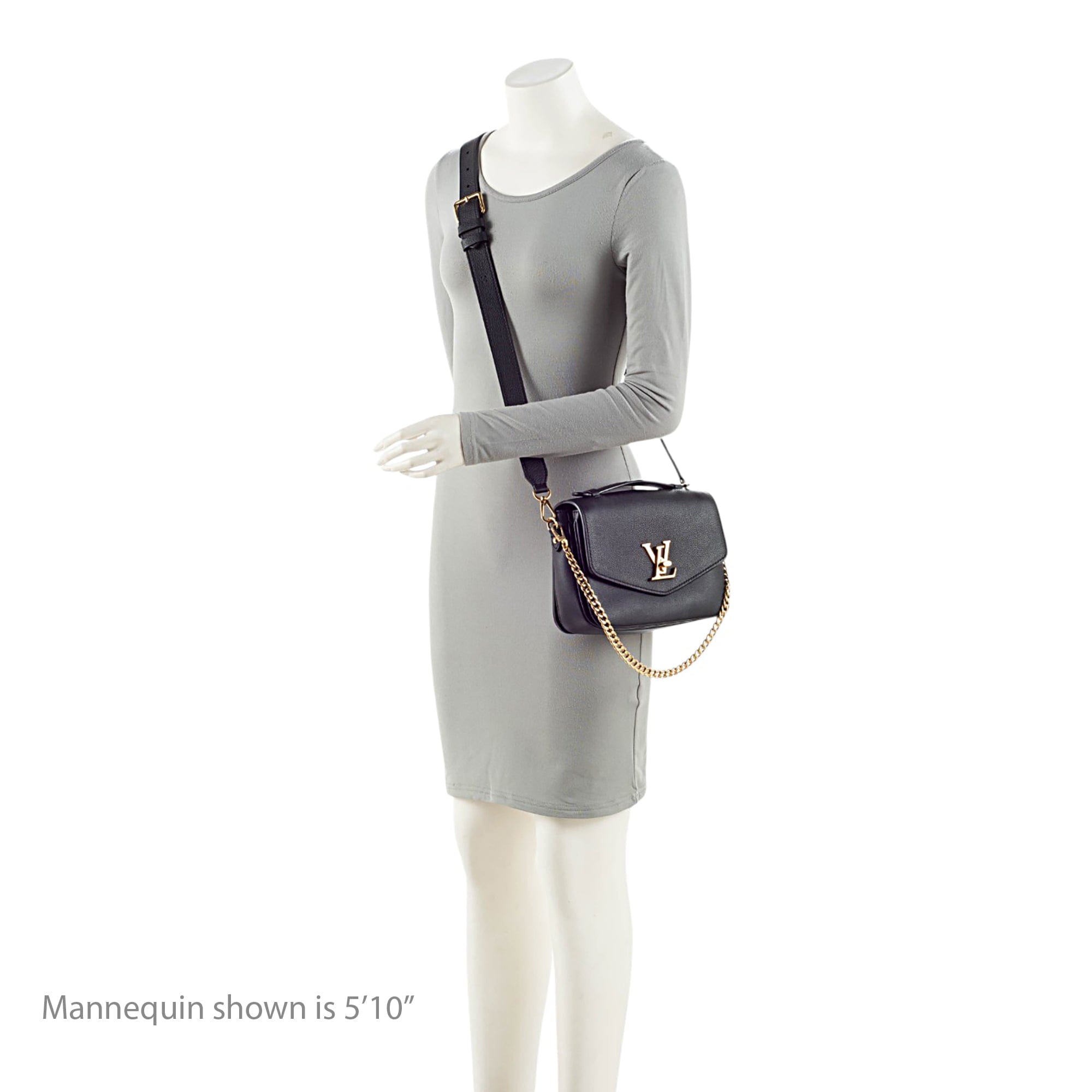 Louis Vuitton Taurillon Leather Oxford Lockme Top Handle