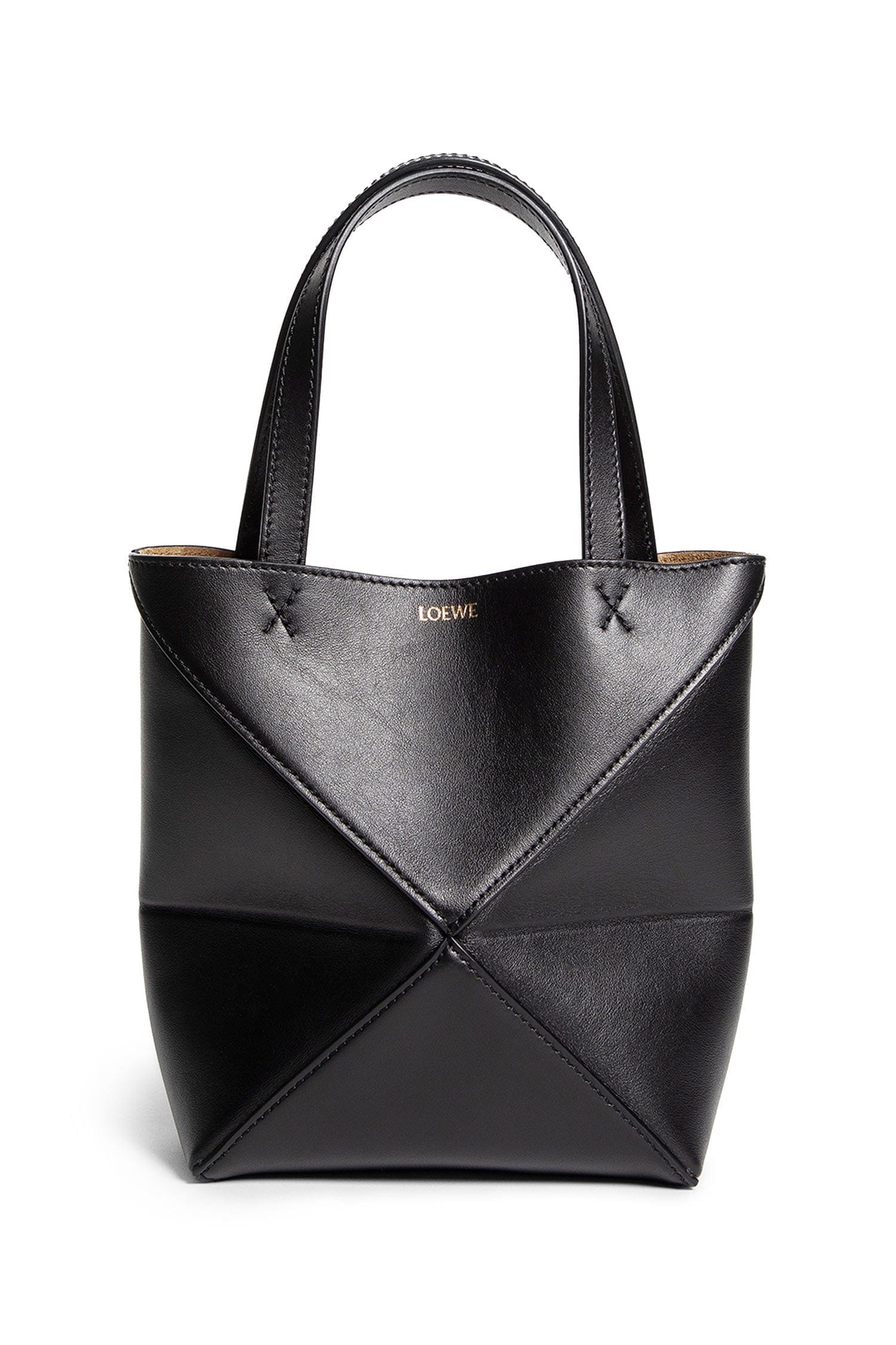 Loewe Puzzle Fold Mini Leather Tote