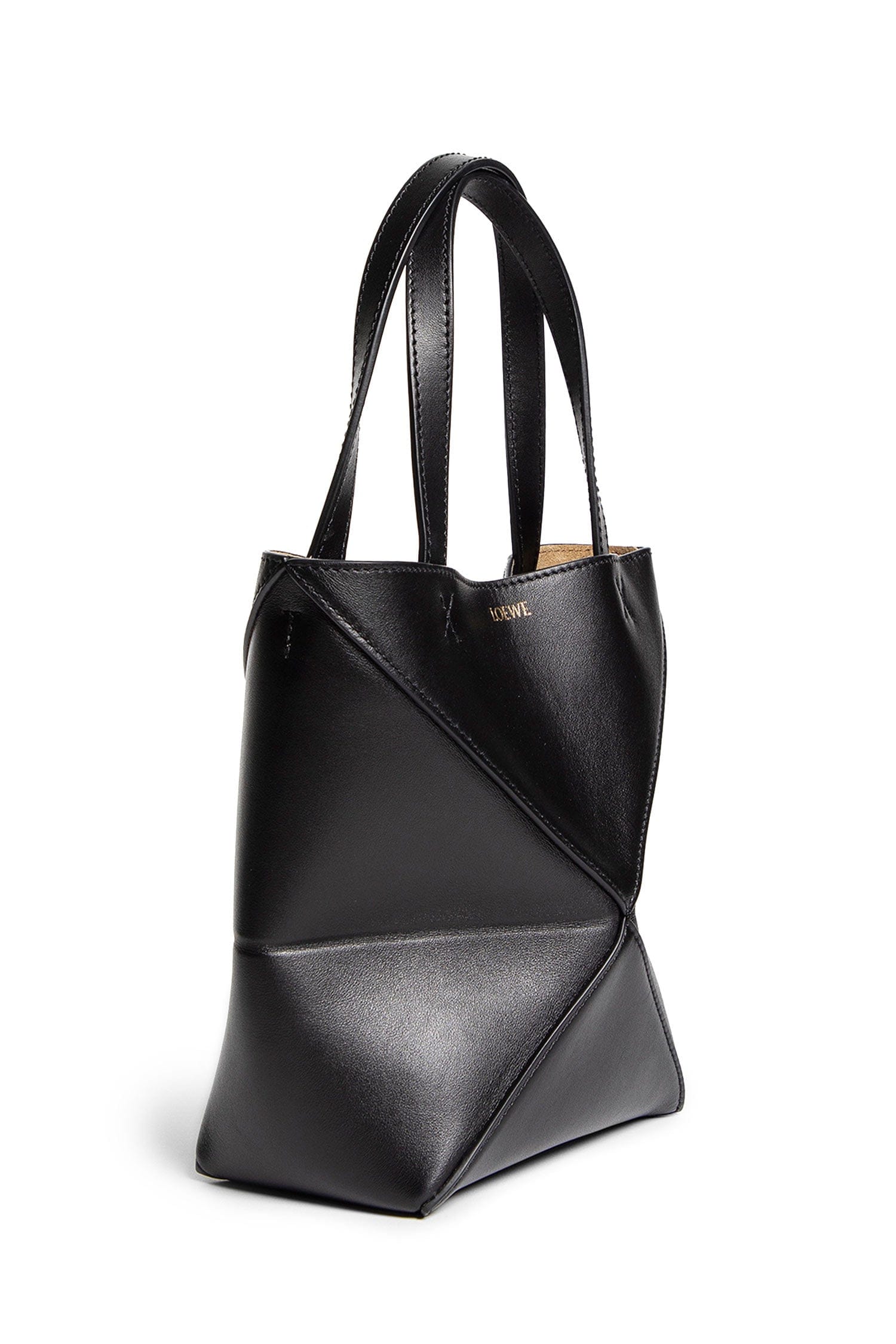 Loewe Puzzle Fold Mini Leather Tote