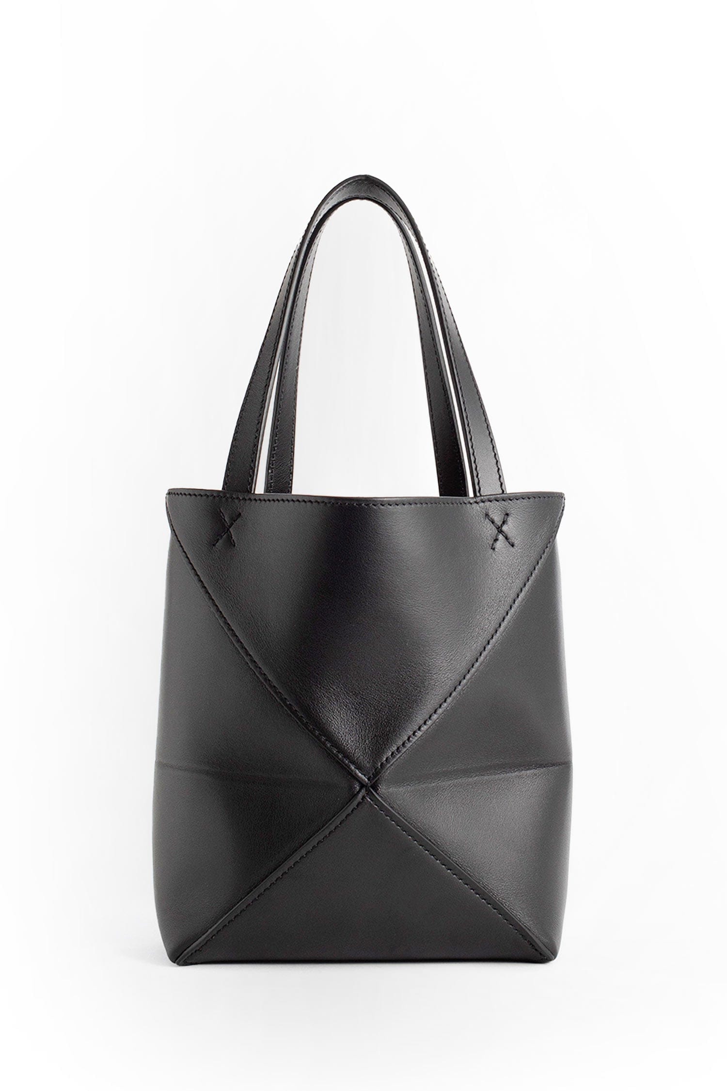 Loewe Puzzle Fold Mini Leather Tote