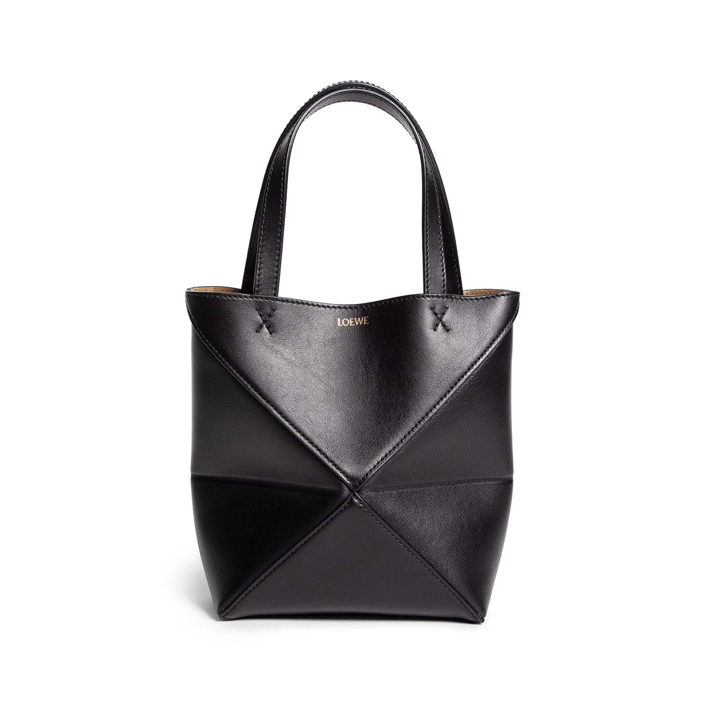 Loewe Puzzle Fold Mini Leather Tote