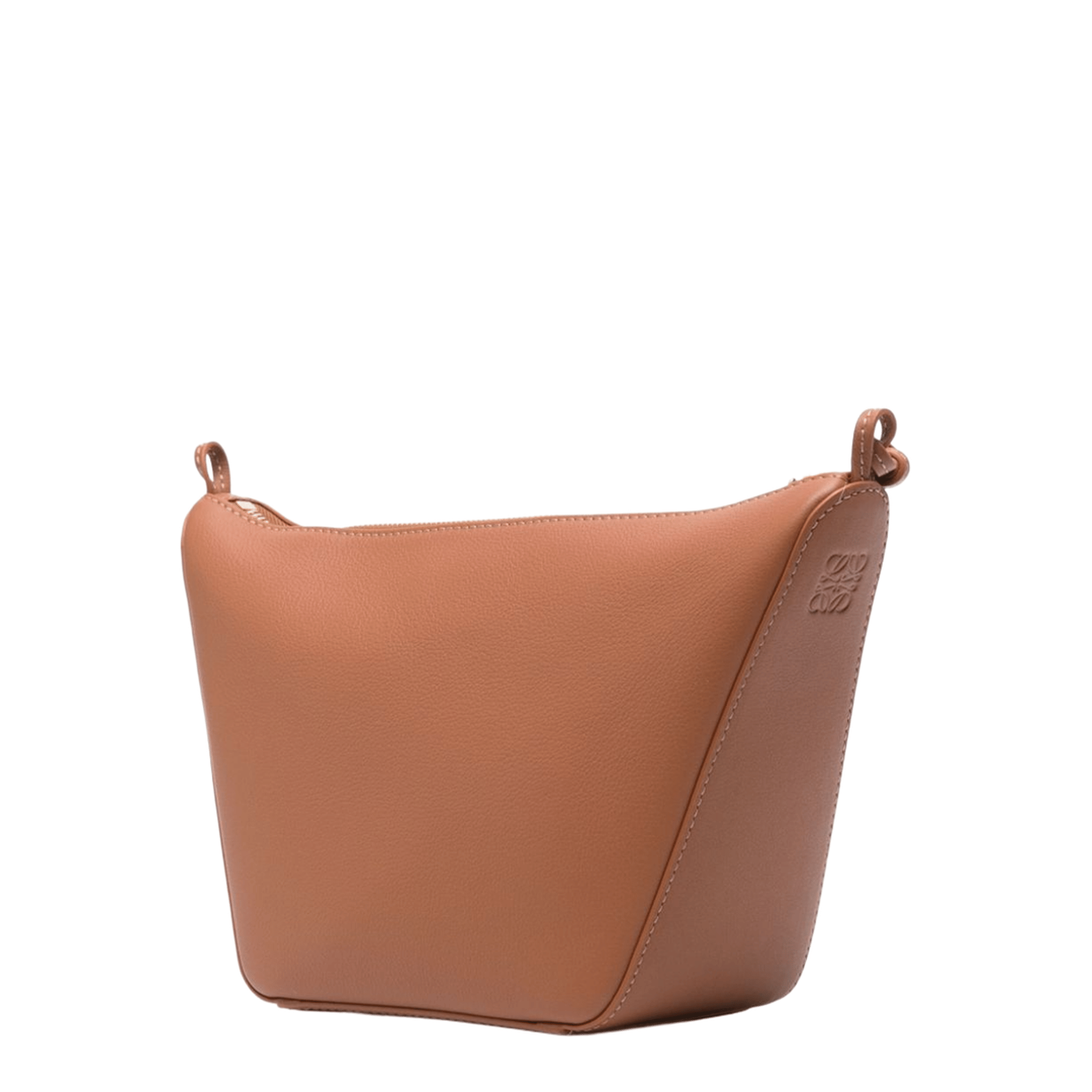 Loewe Hammock Mini Calfskin Handbag - Tan