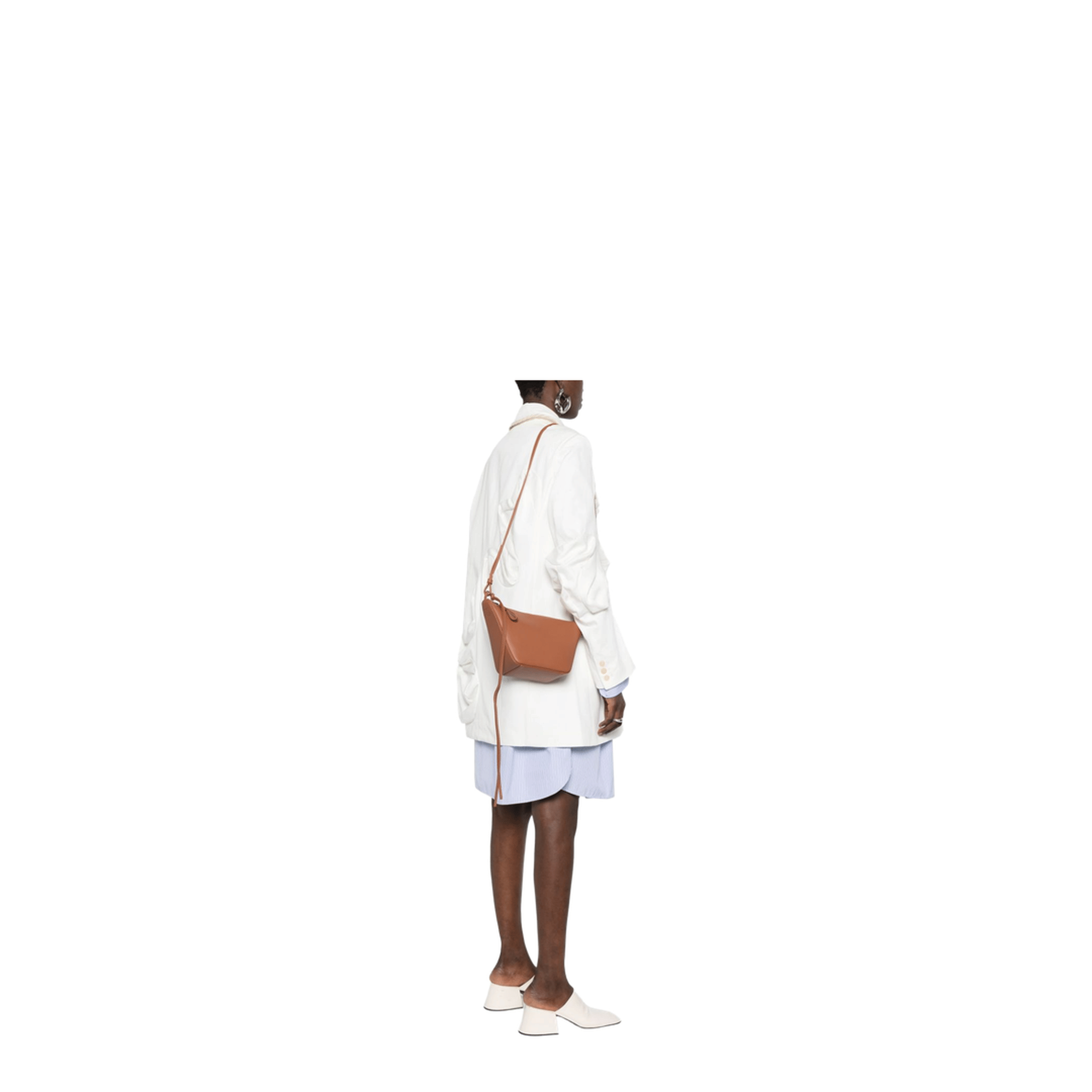 Loewe Hammock Mini Calfskin Handbag - Tan