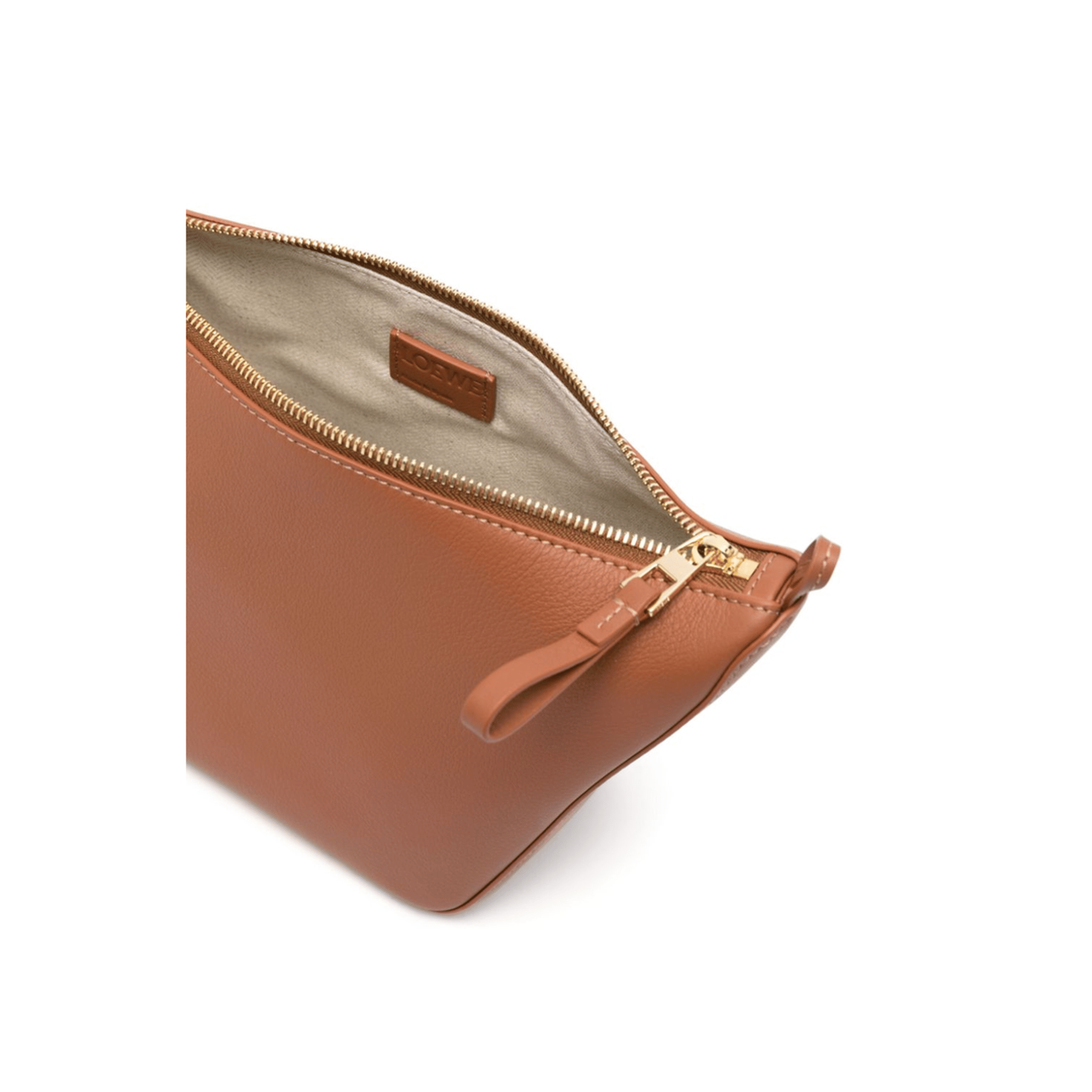 Loewe Hammock Mini Calfskin Handbag - Tan