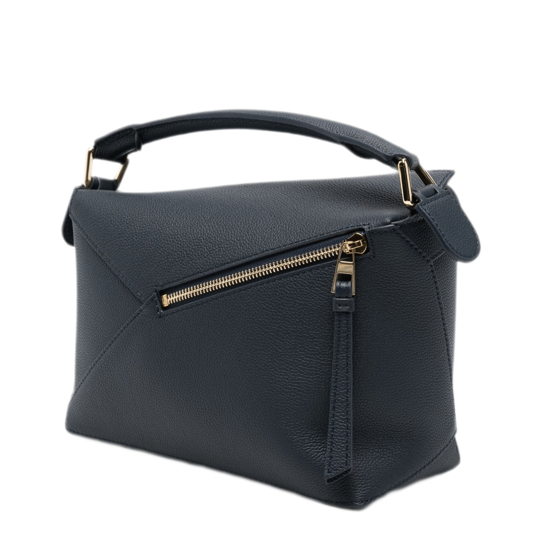 Loewe Puzzle Edge Small Calfskin Handbag - Black