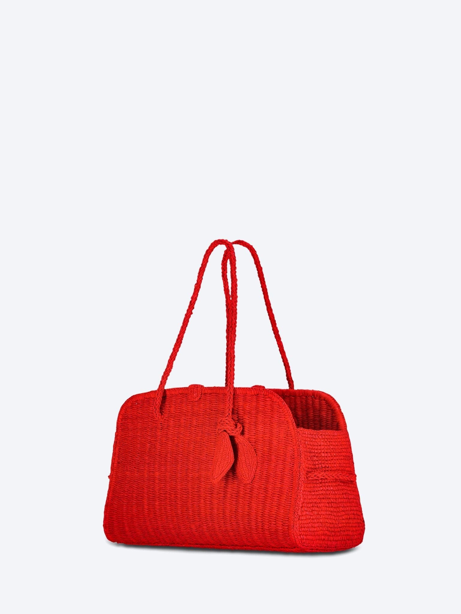 Jacquemus Turismo raffia handbag