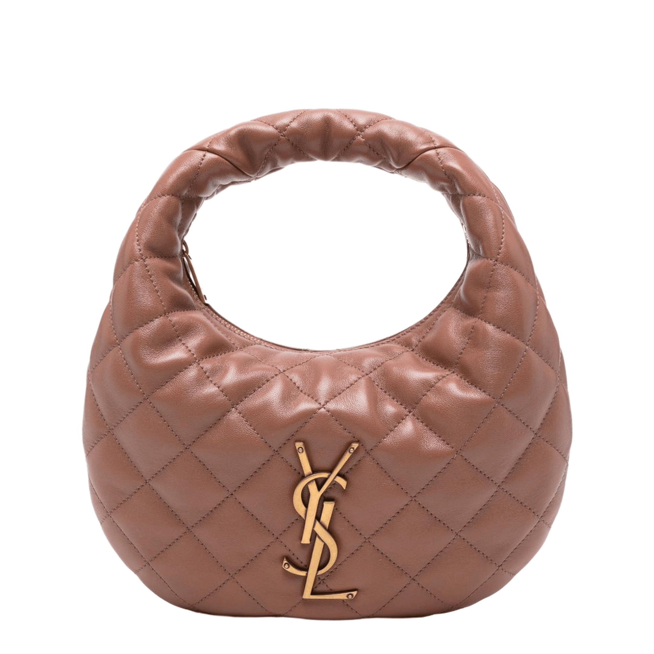 Saint Laurent Icarino Quilted Nappa Handbag - Hortensia