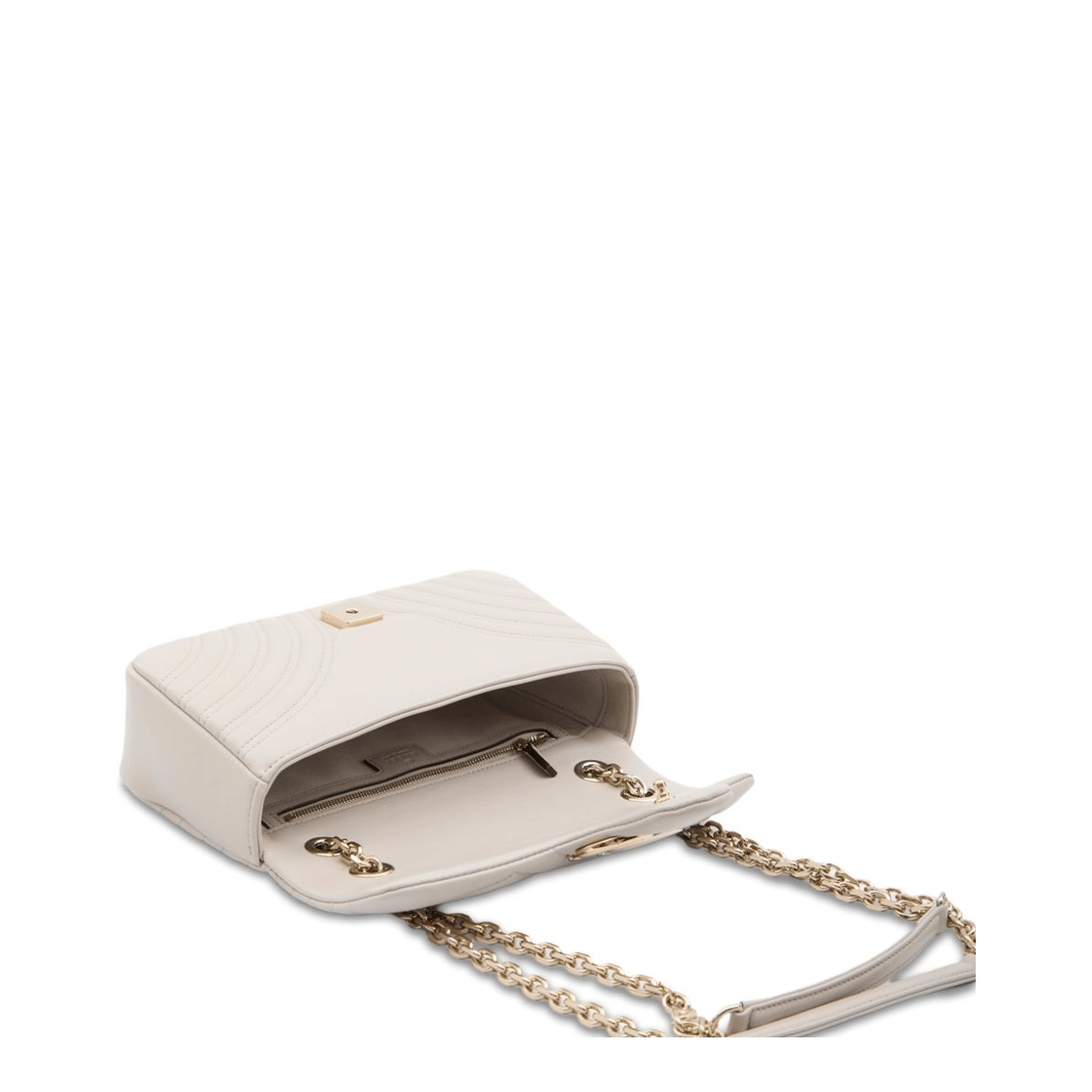 Gucci GG Marmont Medium Matelassé Chevron Nappa Leather Shoulder Bag - Light Grey