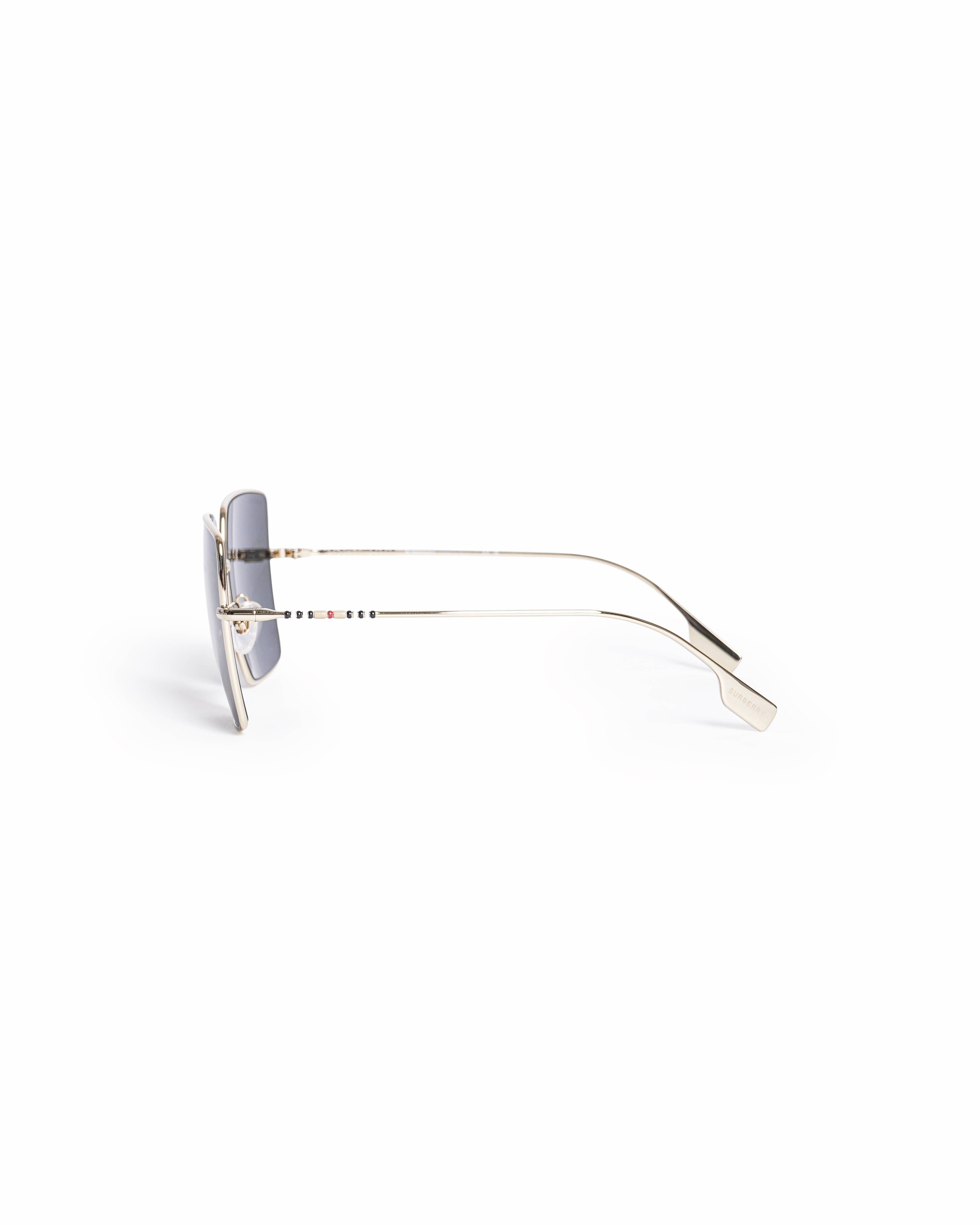 Burberry Daphne Geometric Gold - Tone Sunglasses