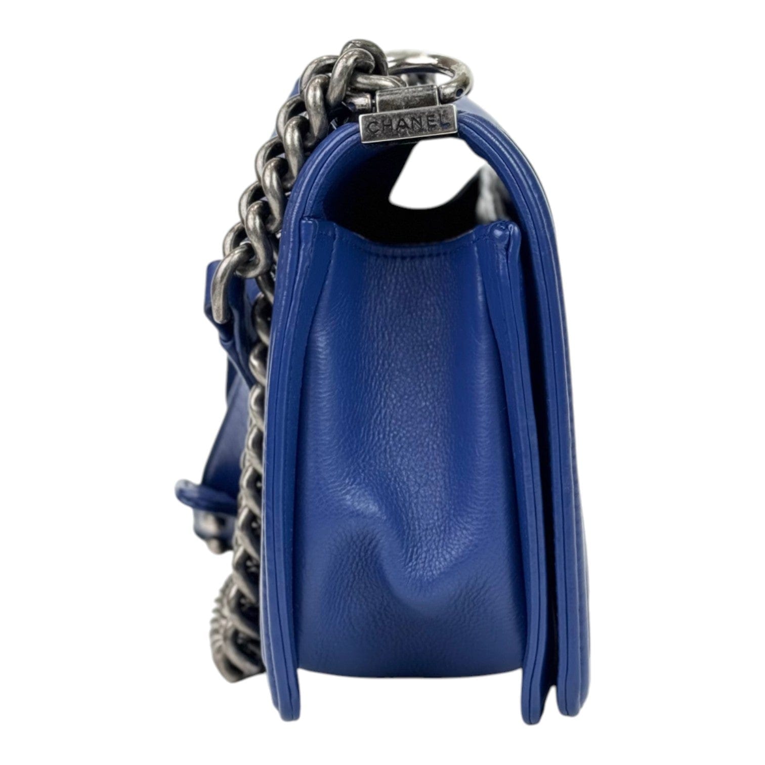Chanel Leboy Medium Blue Bag