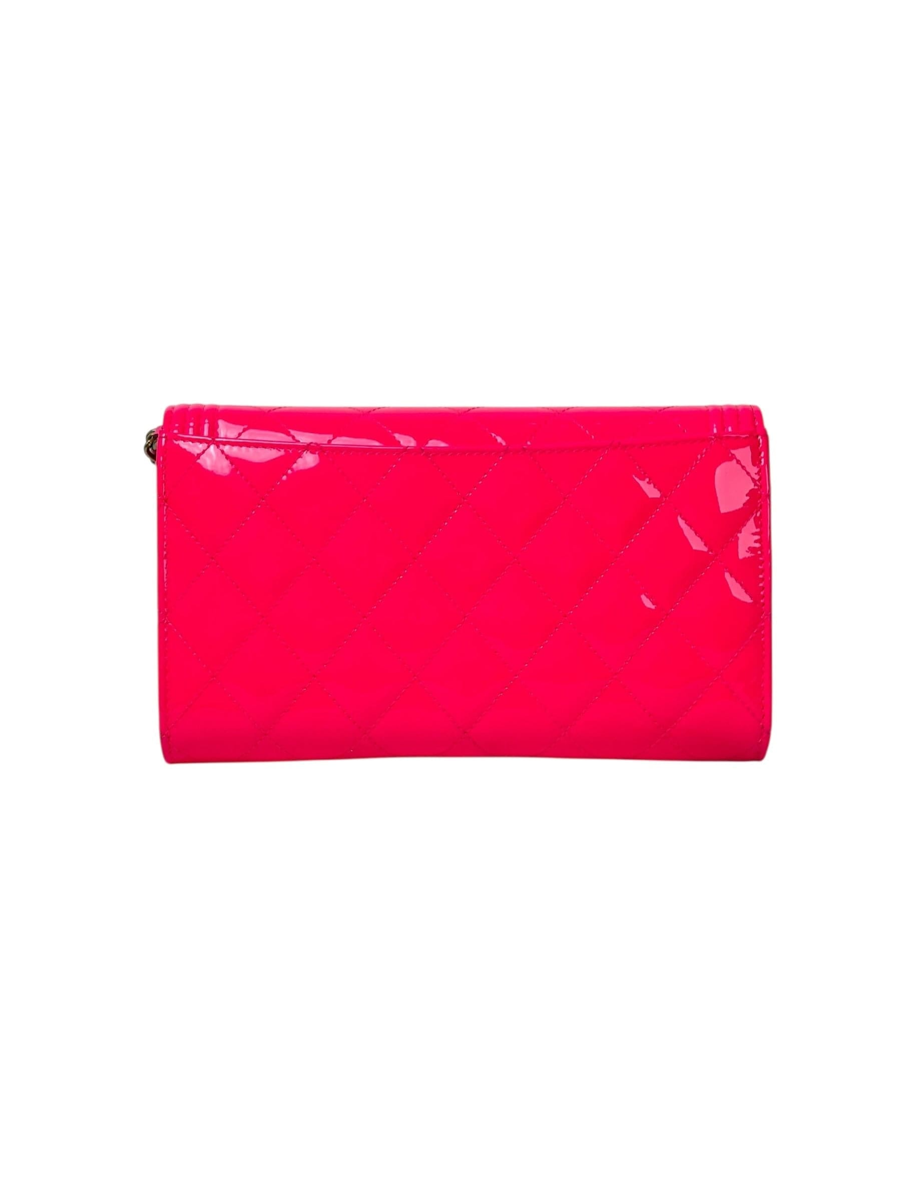 Chanel Hot Pink WOC Chain Bag