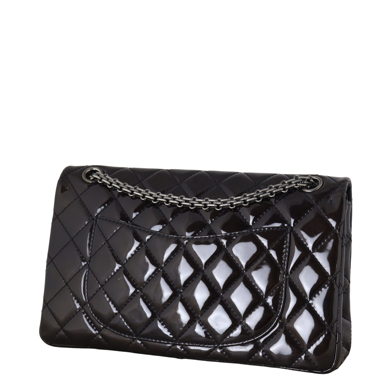 Chanel 2.55 Reissue 226 Double Flap Bag Patent