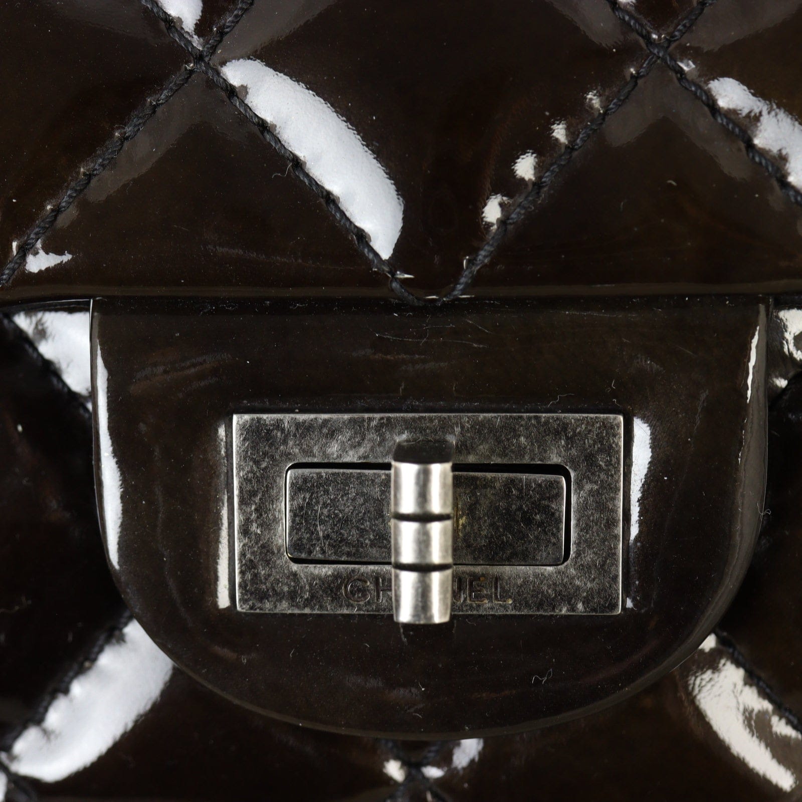 Chanel 2.55 Reissue 226 Double Flap Bag Patent