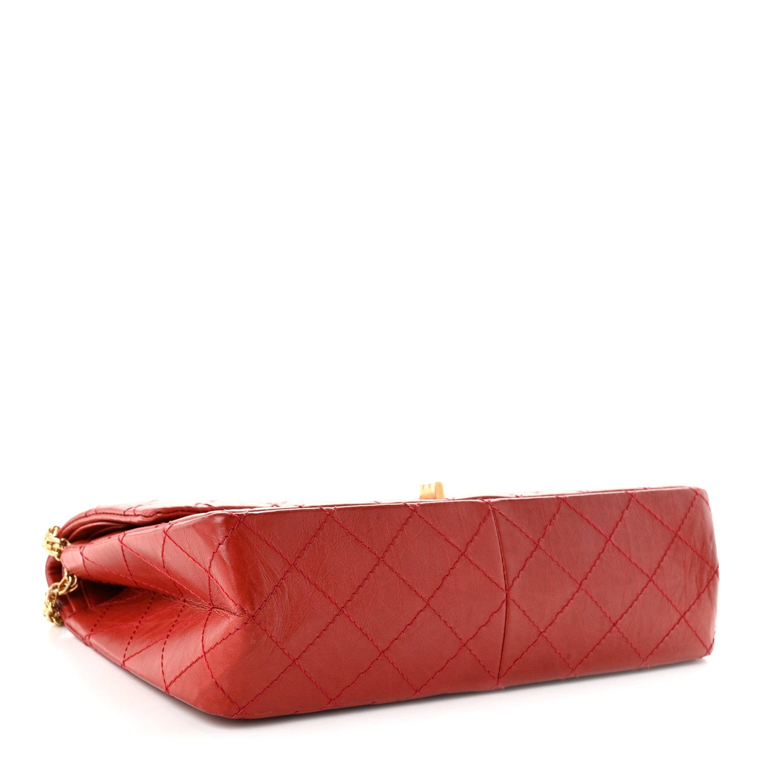 Chanel Aged Calfskin Quilted 2.55 Reissue 226 Flap Red
