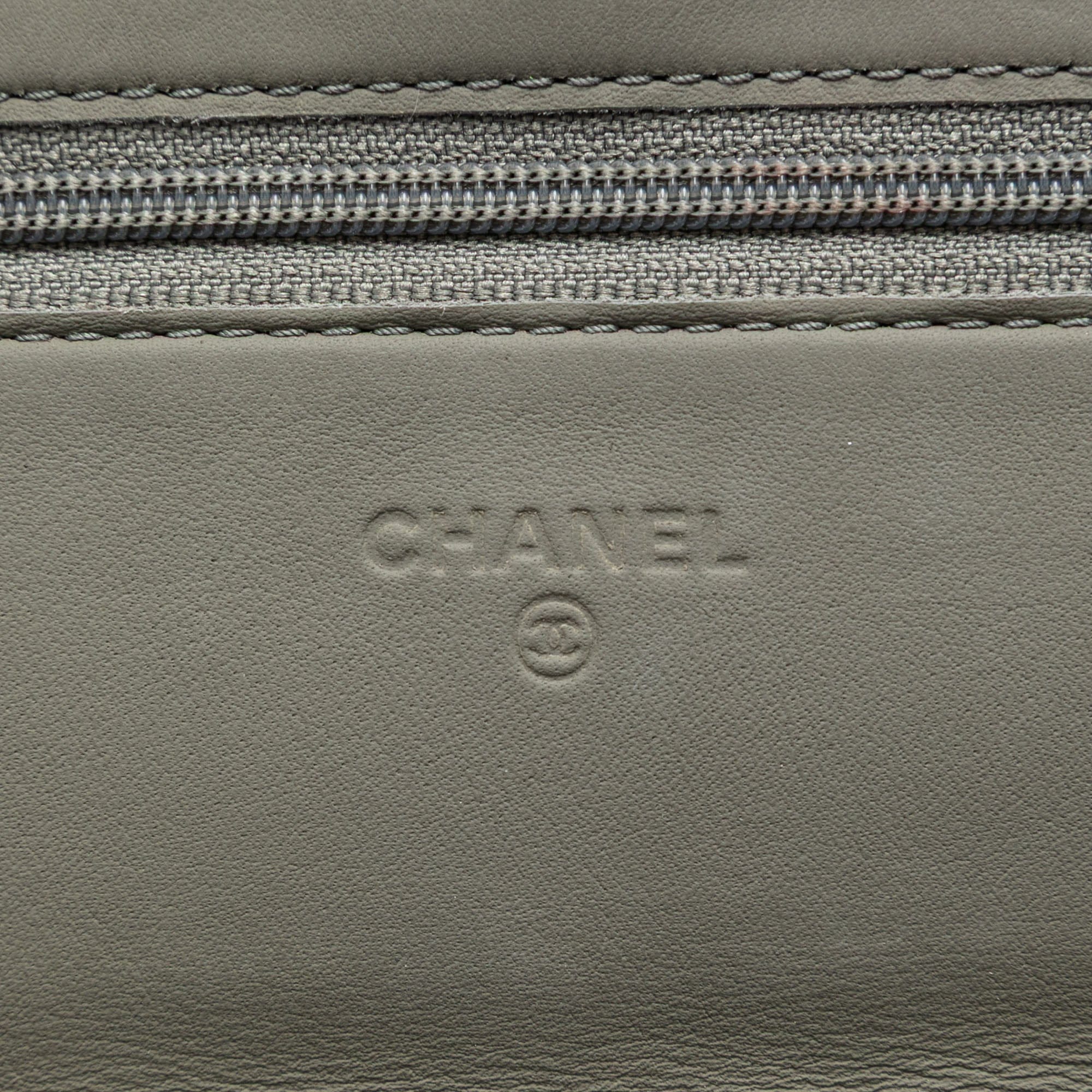 Chanel CC Quilted Lambskin Incognito Wallet On Chain