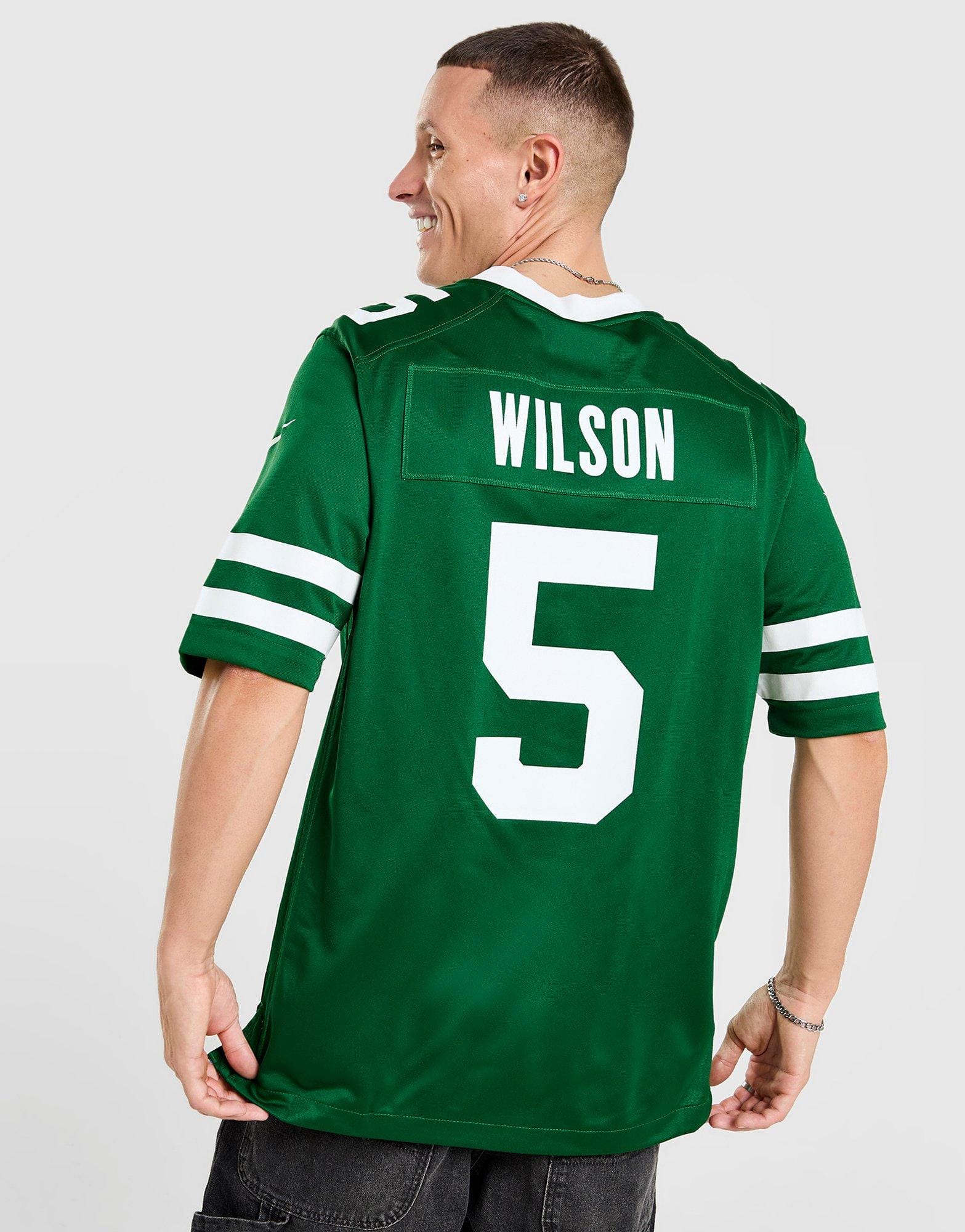 Nike NFL New York Jets Wilson #5 Game Jersey