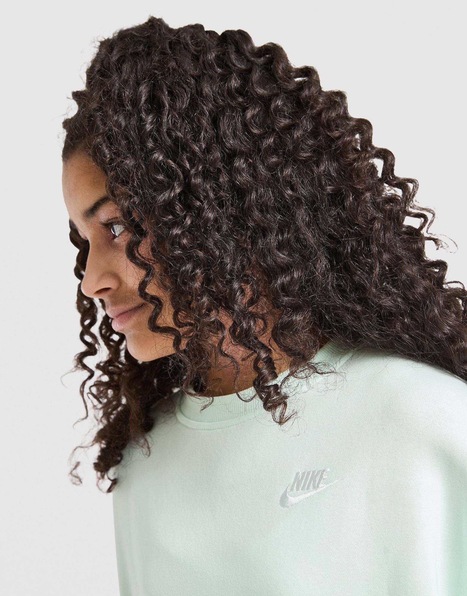 Nike Girls' Club Boxt Crew Sweatshirt Junior