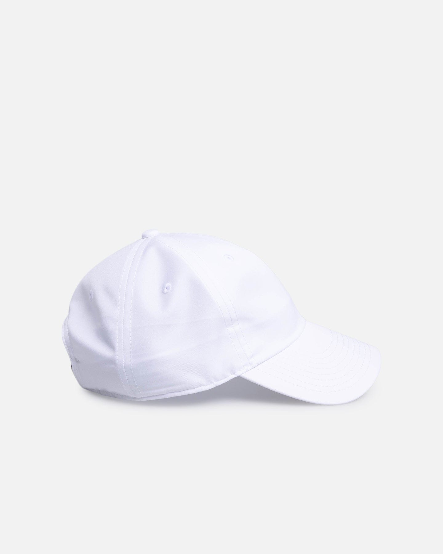 Nike Dri - FIT Club Unstructured Metal Swoosh Strapback Cap White
