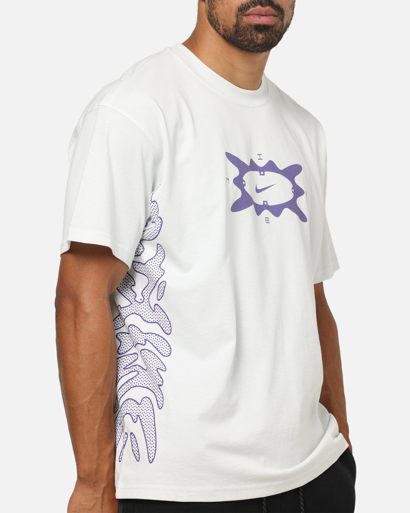 Nike Sportswear Reflective Cycle T - Shirt White