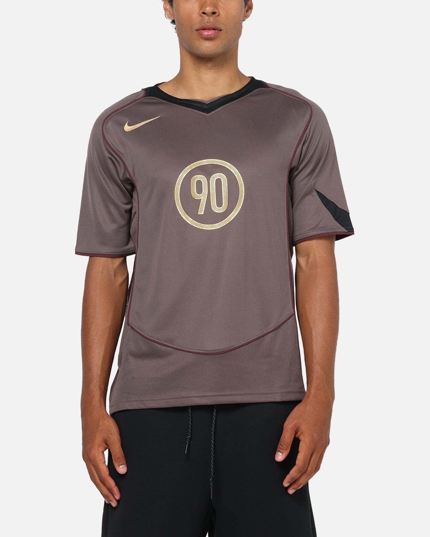 Nike Total 90 Soccer T - Shirt Playful Ironstone/Black