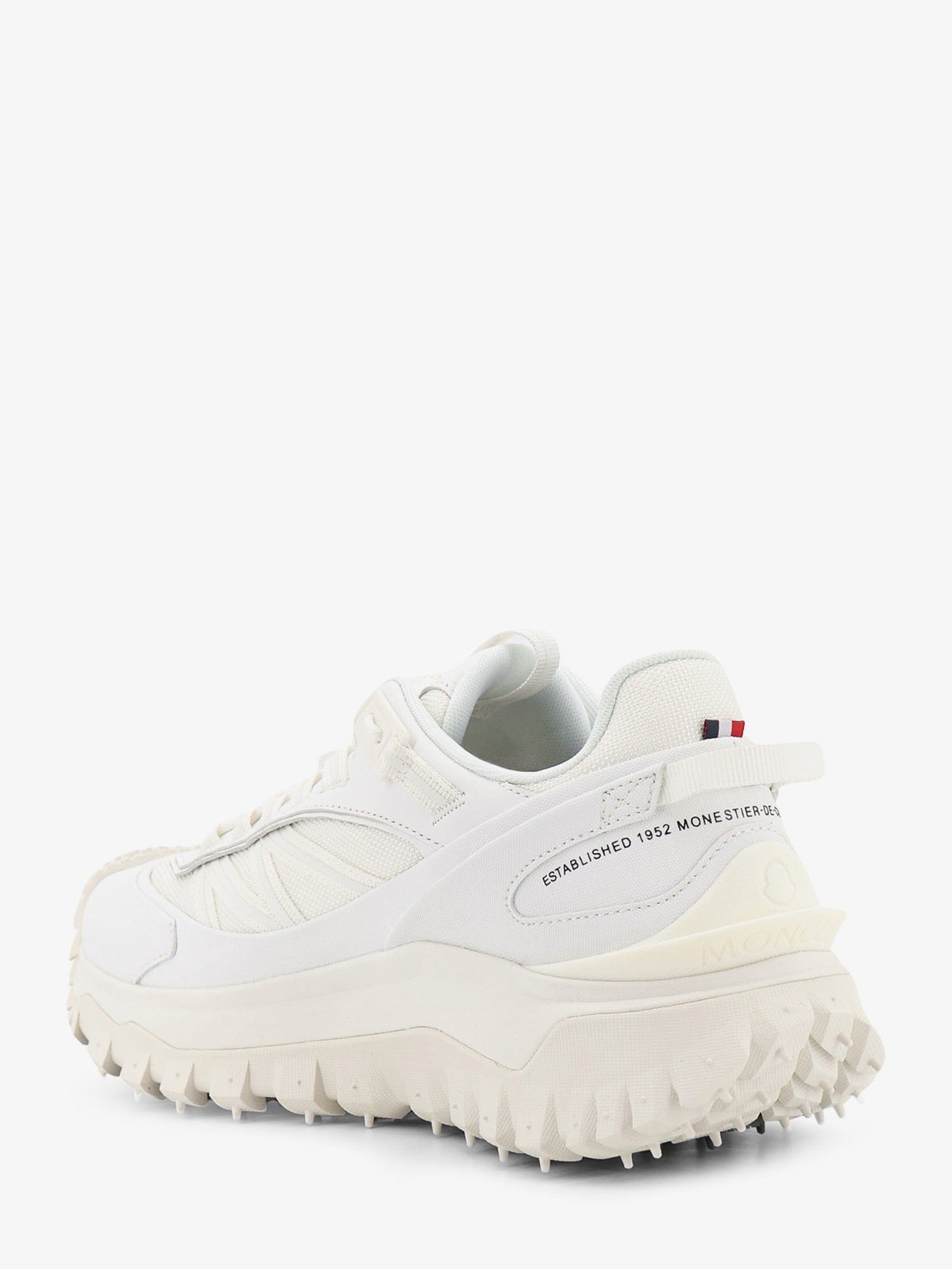 Moncler Trailgrip GTX nylon and leather sneakers with Goretex inserts