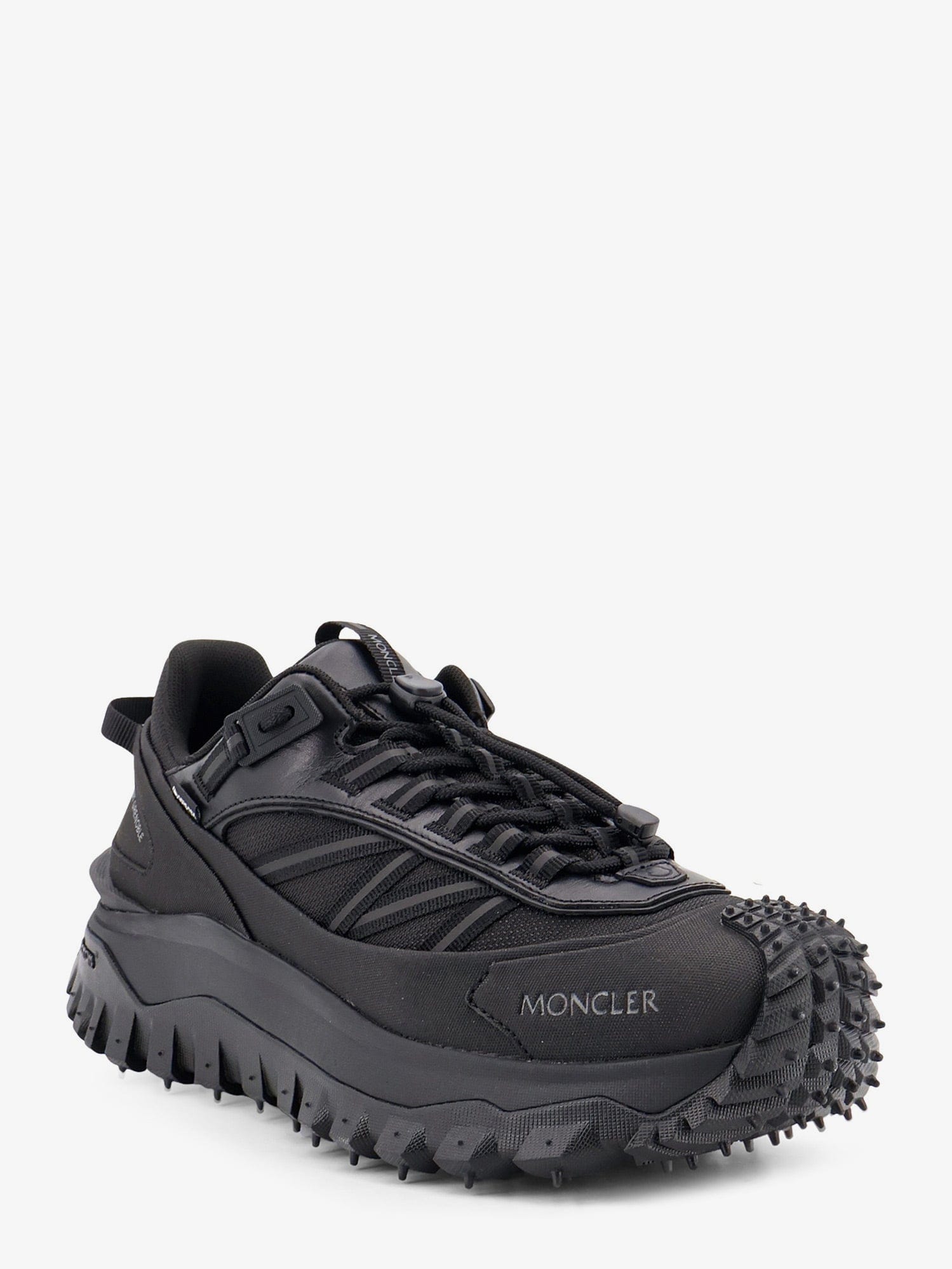 Moncler Trailgrip GTX nylon and leather sneakers with Gore - Tex inserts