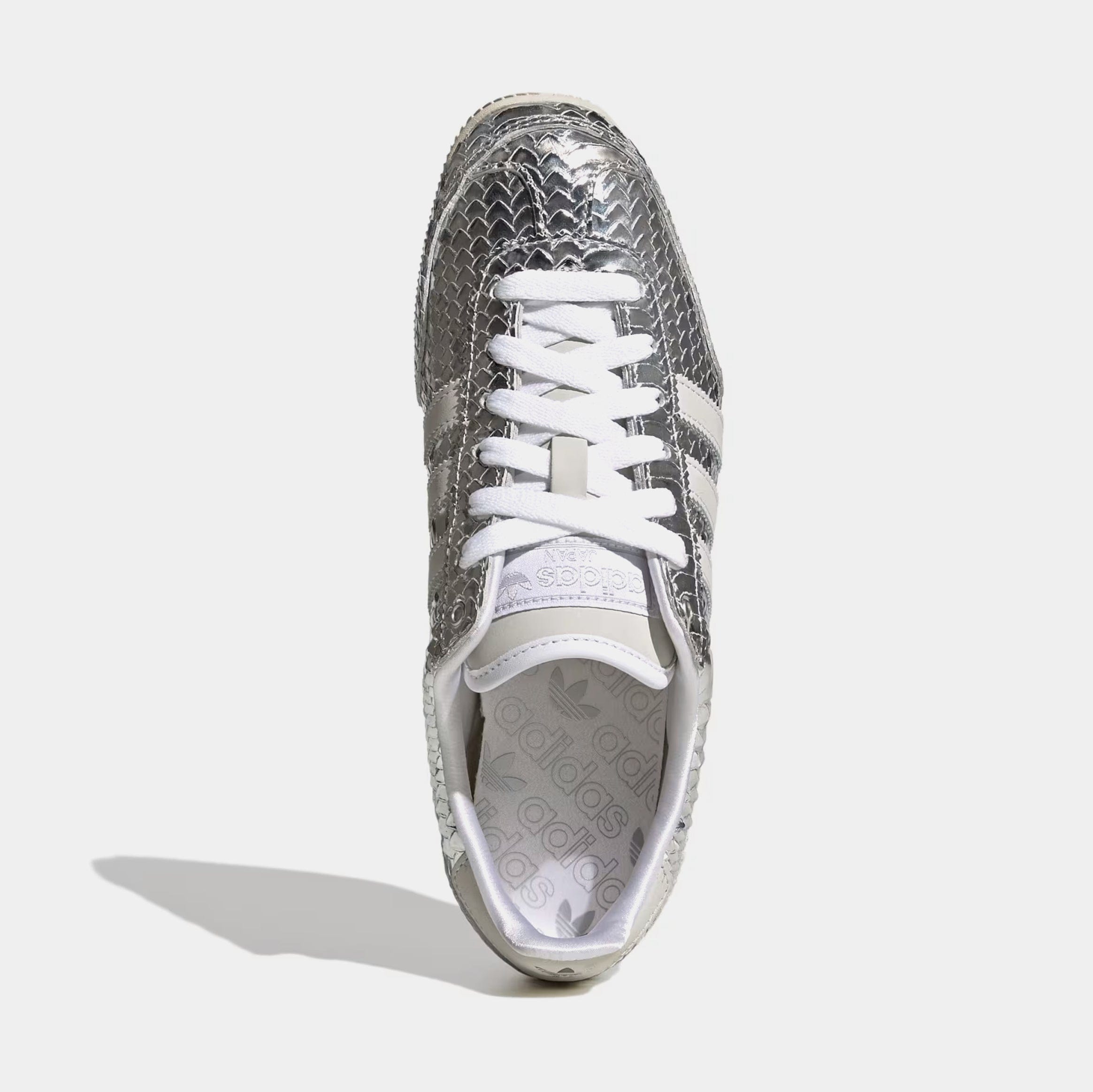 adidas Japan Womens Lifestyle Shoes (Silver Metallic/White)