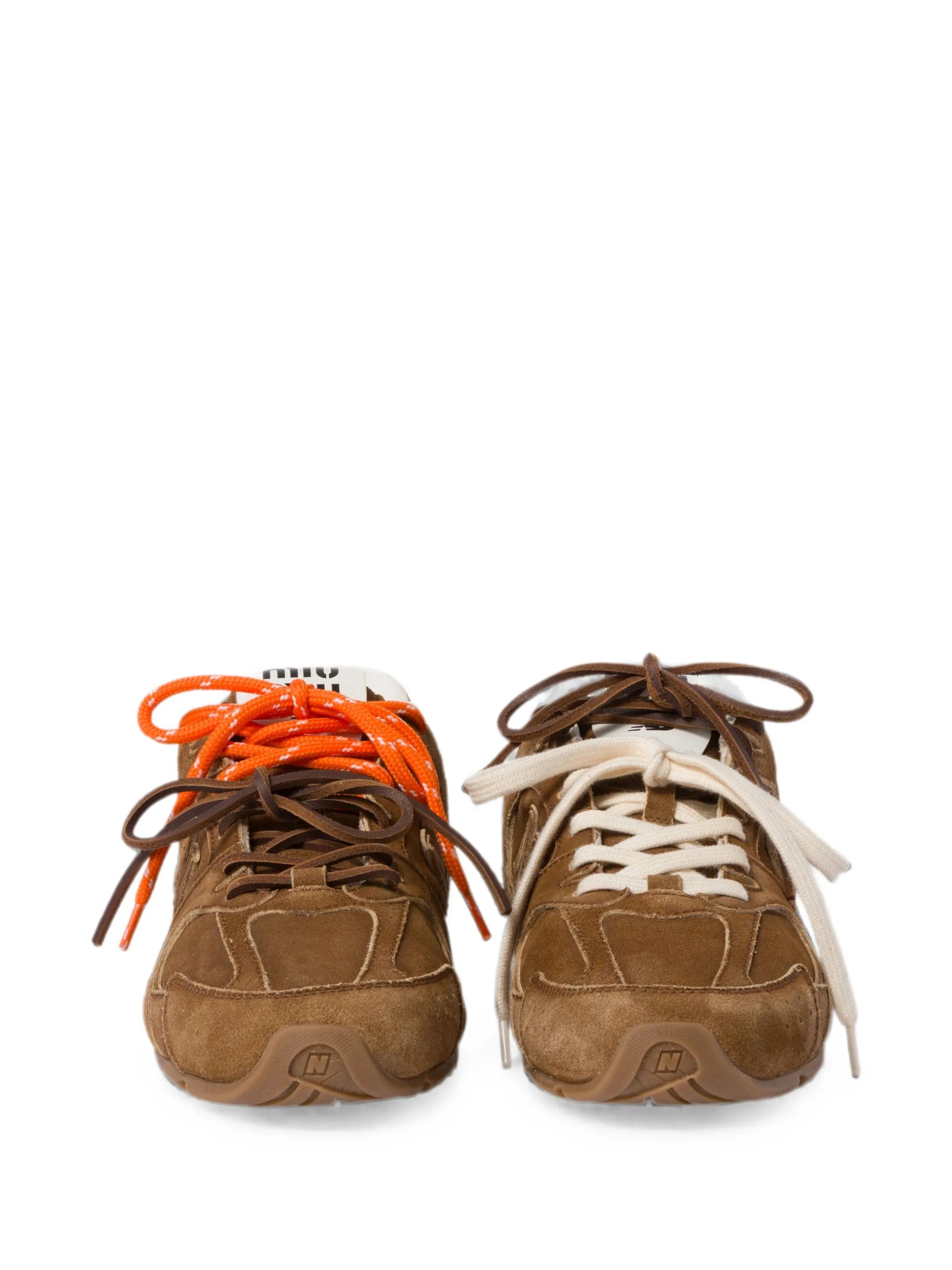 Miu Miu x New Balance 530 suede logo - patch sneakers