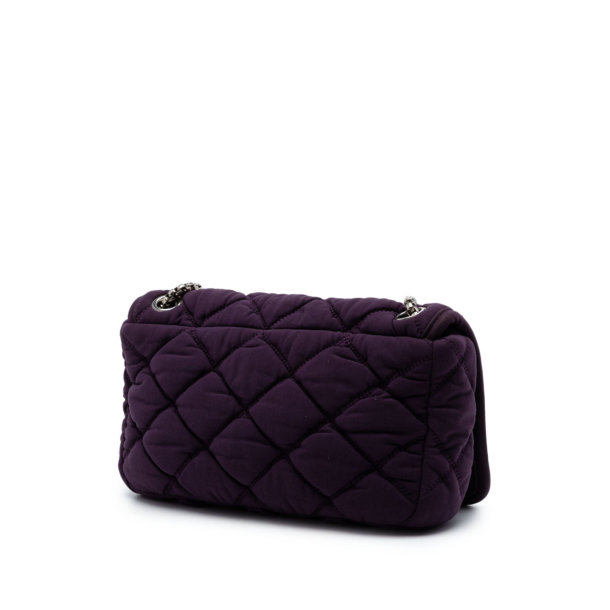 Chanel Small Quilted Nylon Bubble Flap