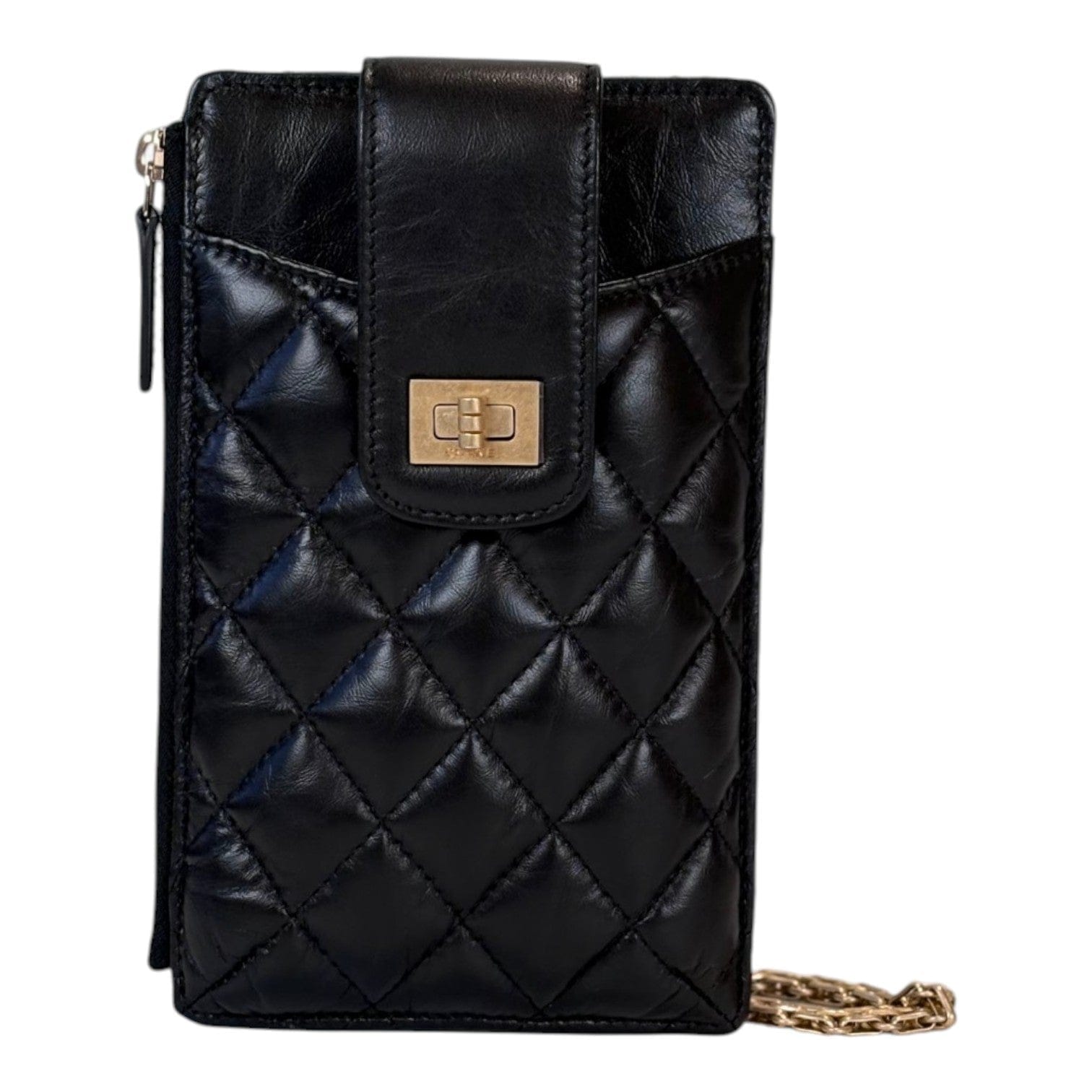 Chanel Black Reissue WOC and Phone Bag