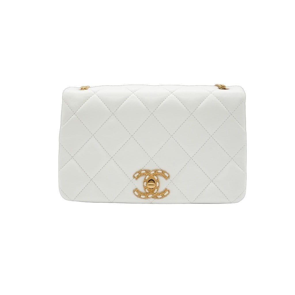 Chanel Looping Chain Flap Bag