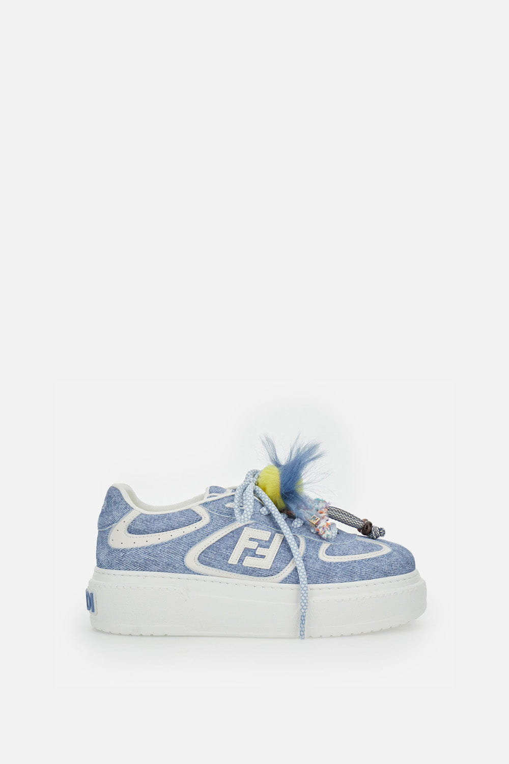 FENDI MATCH SNEAKERS IN DENIM