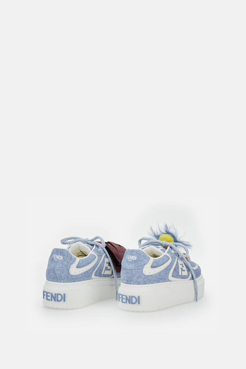 FENDI MATCH SNEAKERS IN DENIM
