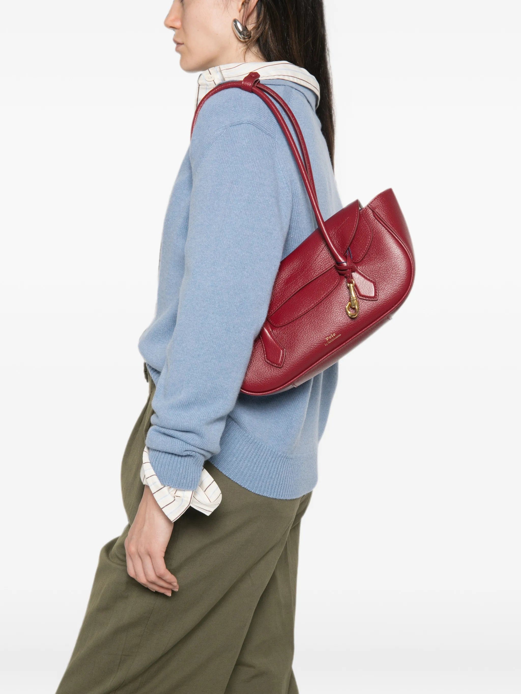 Polo Ralph Lauren small Blaze leather shoulder bag