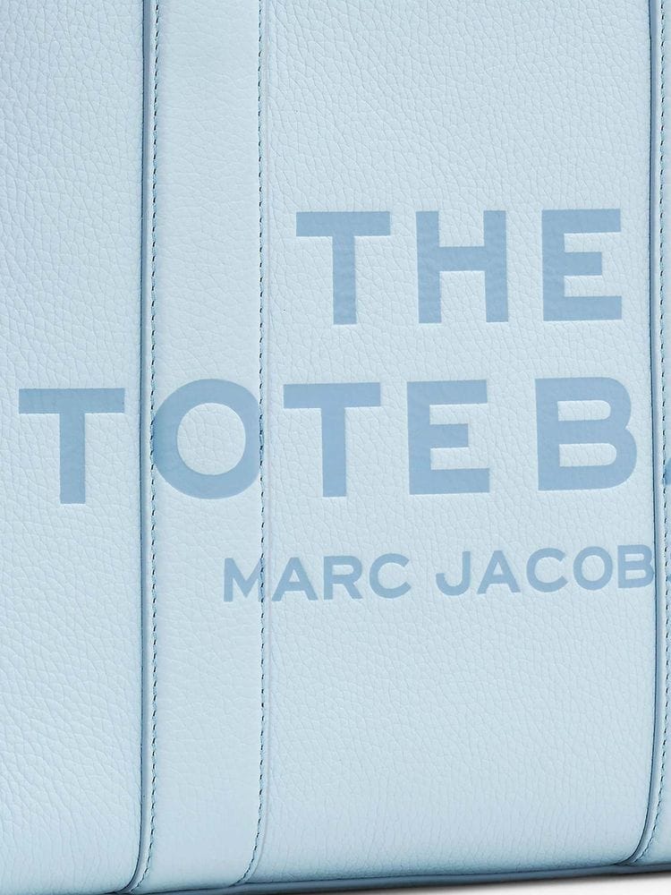 Marc Jacobs Grain Leather Tote Bag — Blue