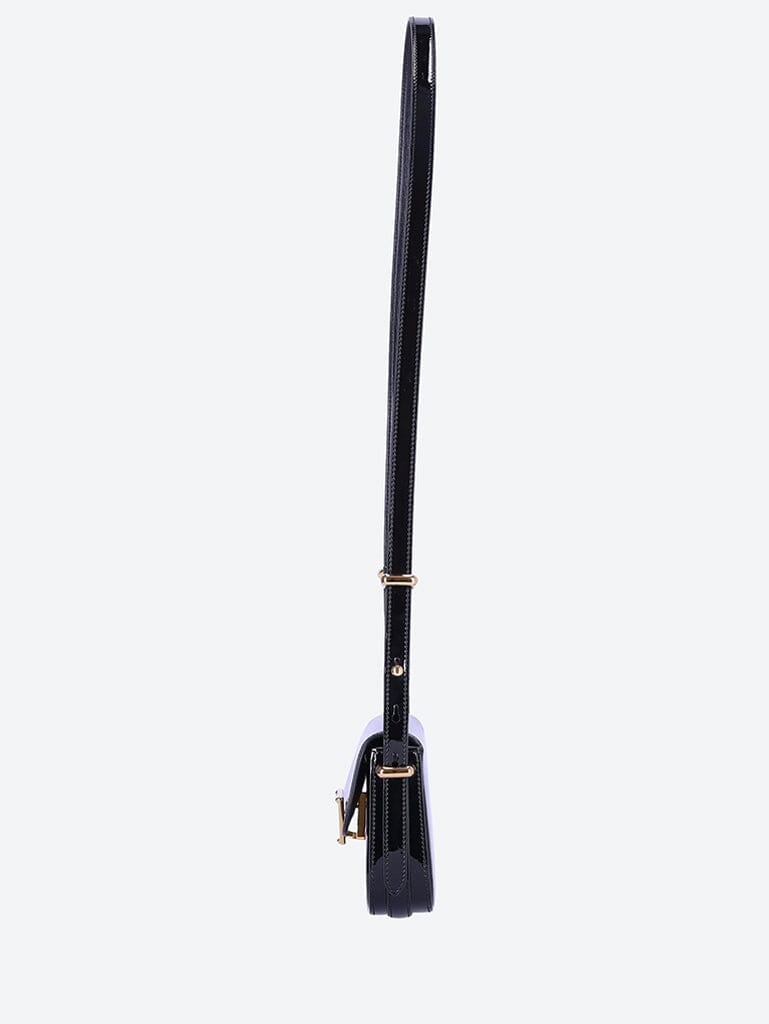 Prada Patent leather shoulder bag with flap