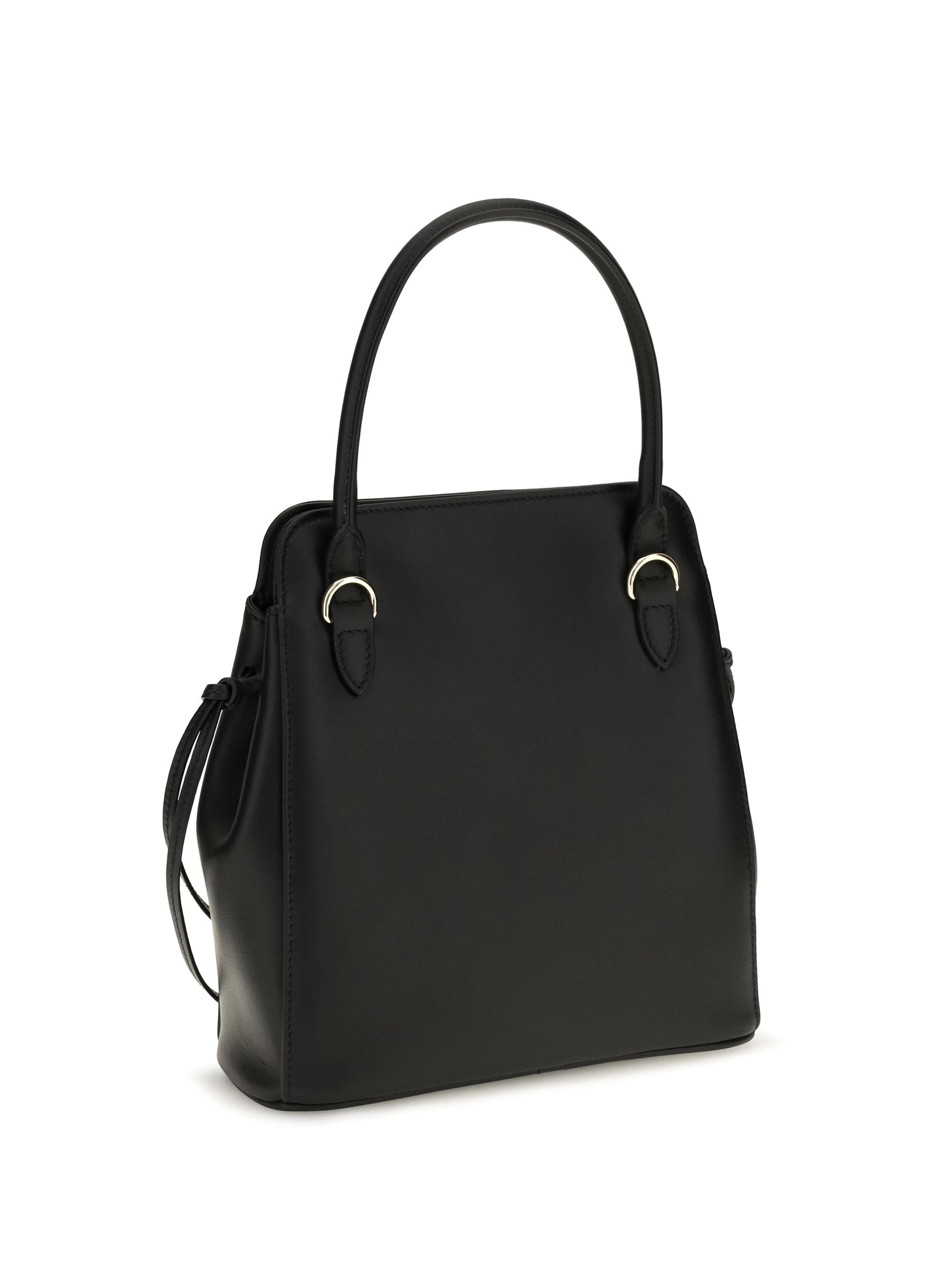 Prada Carry Shoulder Bag — Black