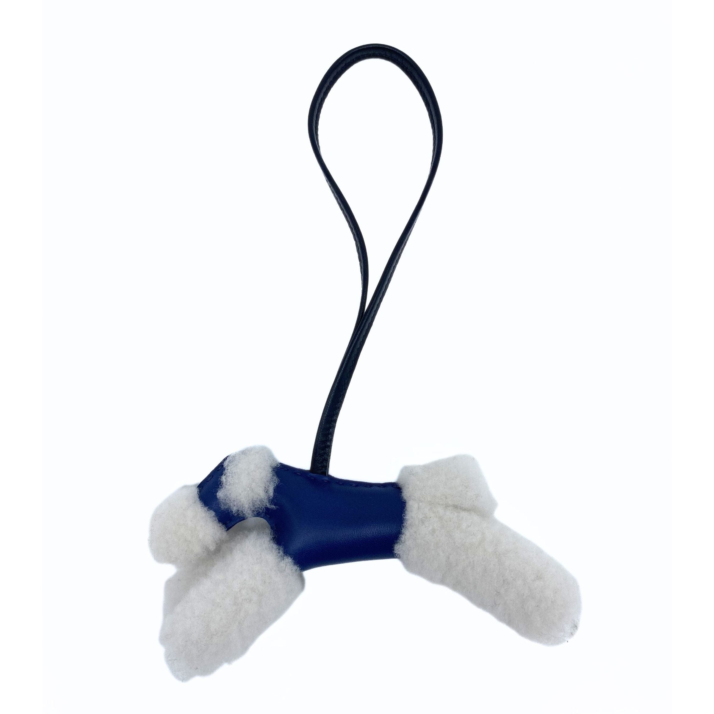 Hermes Milo Hermes Lambskin Poodle Budy Bag Charm
