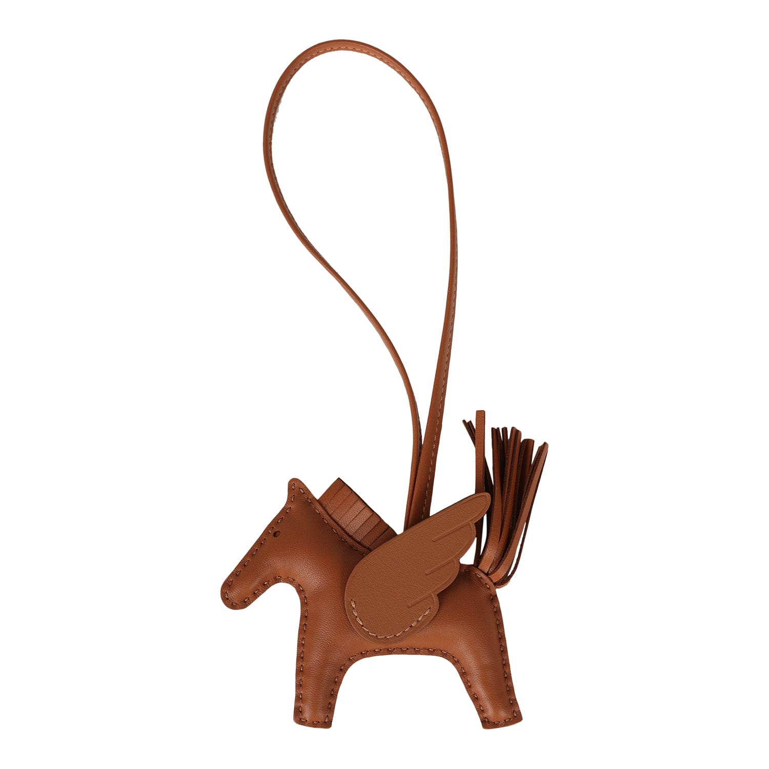 Hermes Pegase Rodeo Bag Charm PM Gold Milo Lambskin