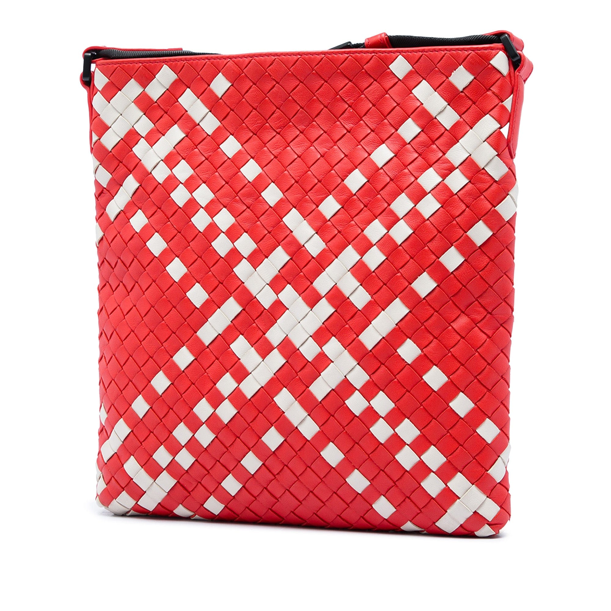 Bottega Veneta Bicolor Nappa Intrecciato Crossbody