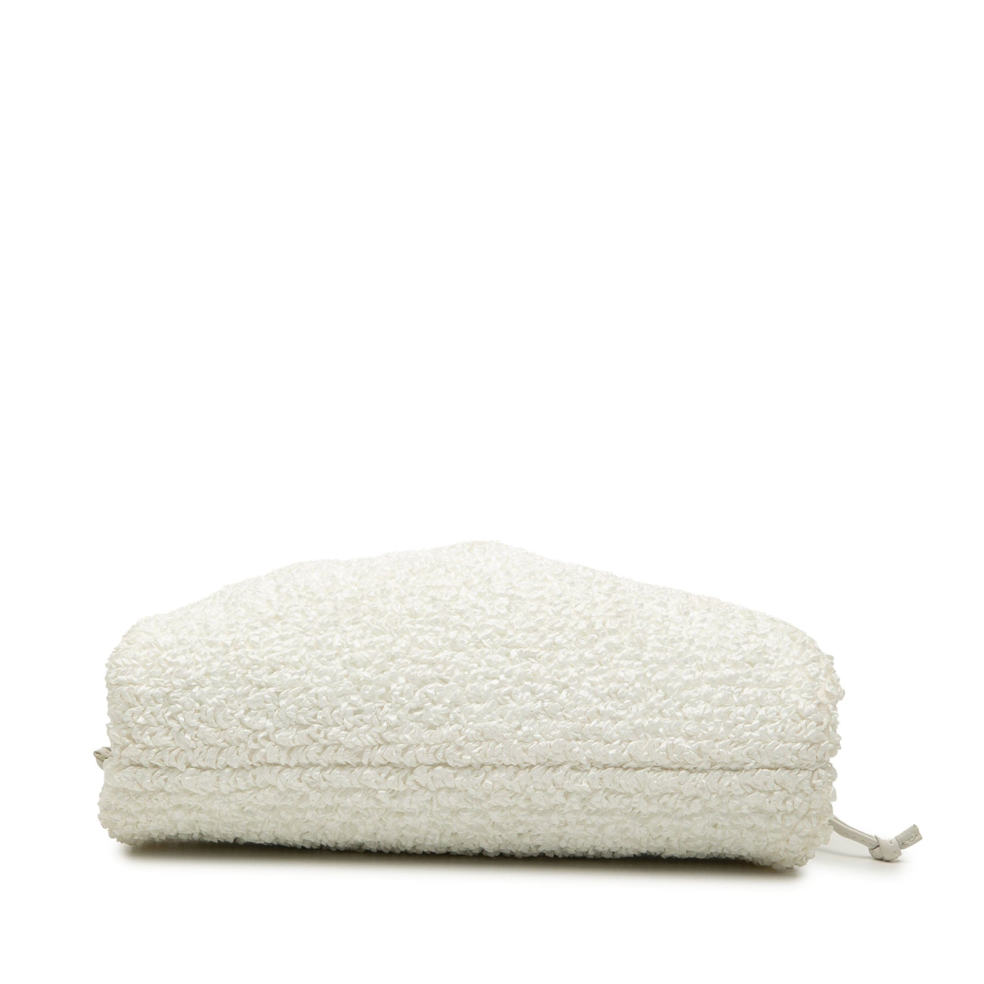 Bottega Veneta Boucle Raffia The Mini Pouch Crossbody